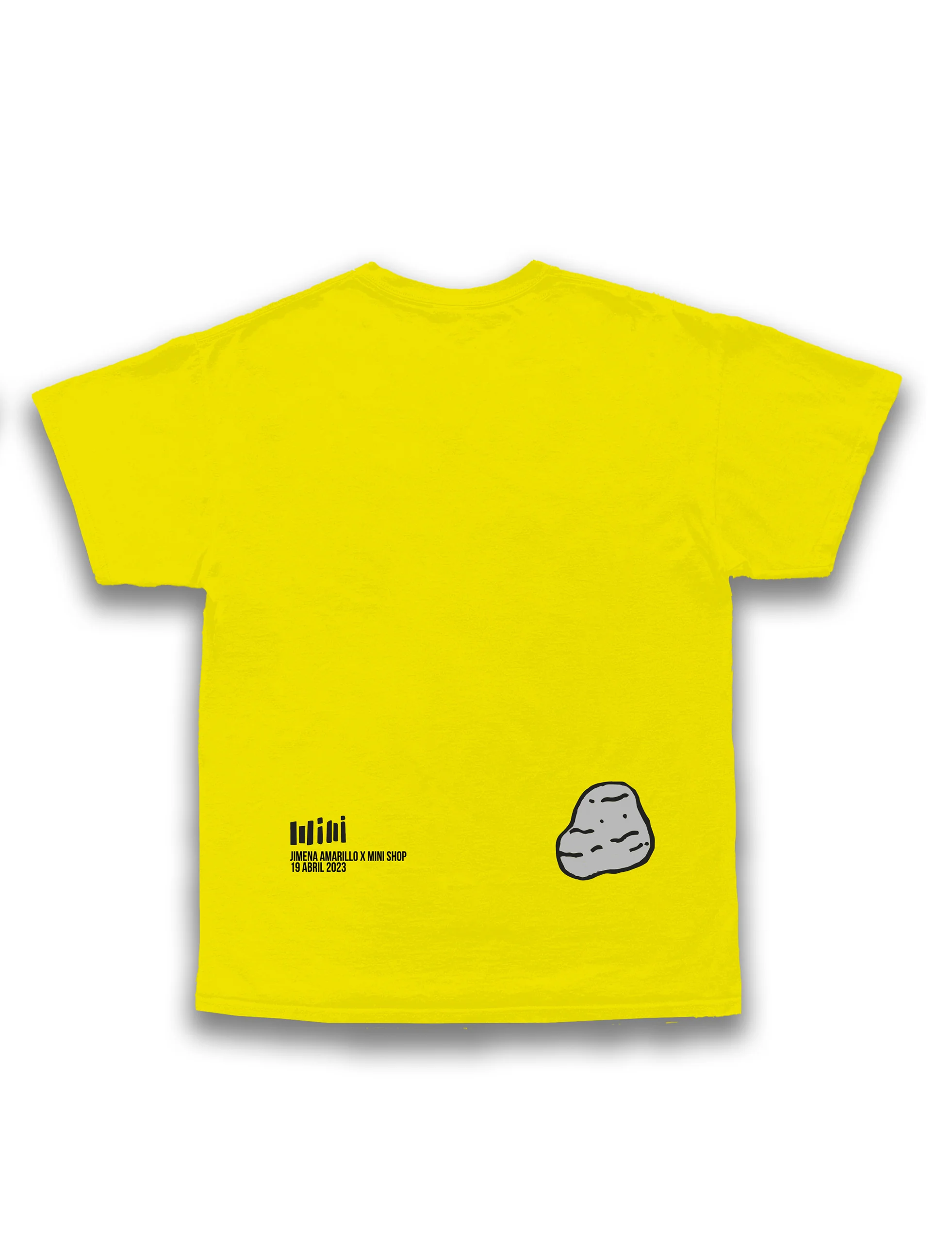 JIMENA AMARILLO DE LA CABEZA A LOS PIES YELLOW T-SHIRT - Image 2