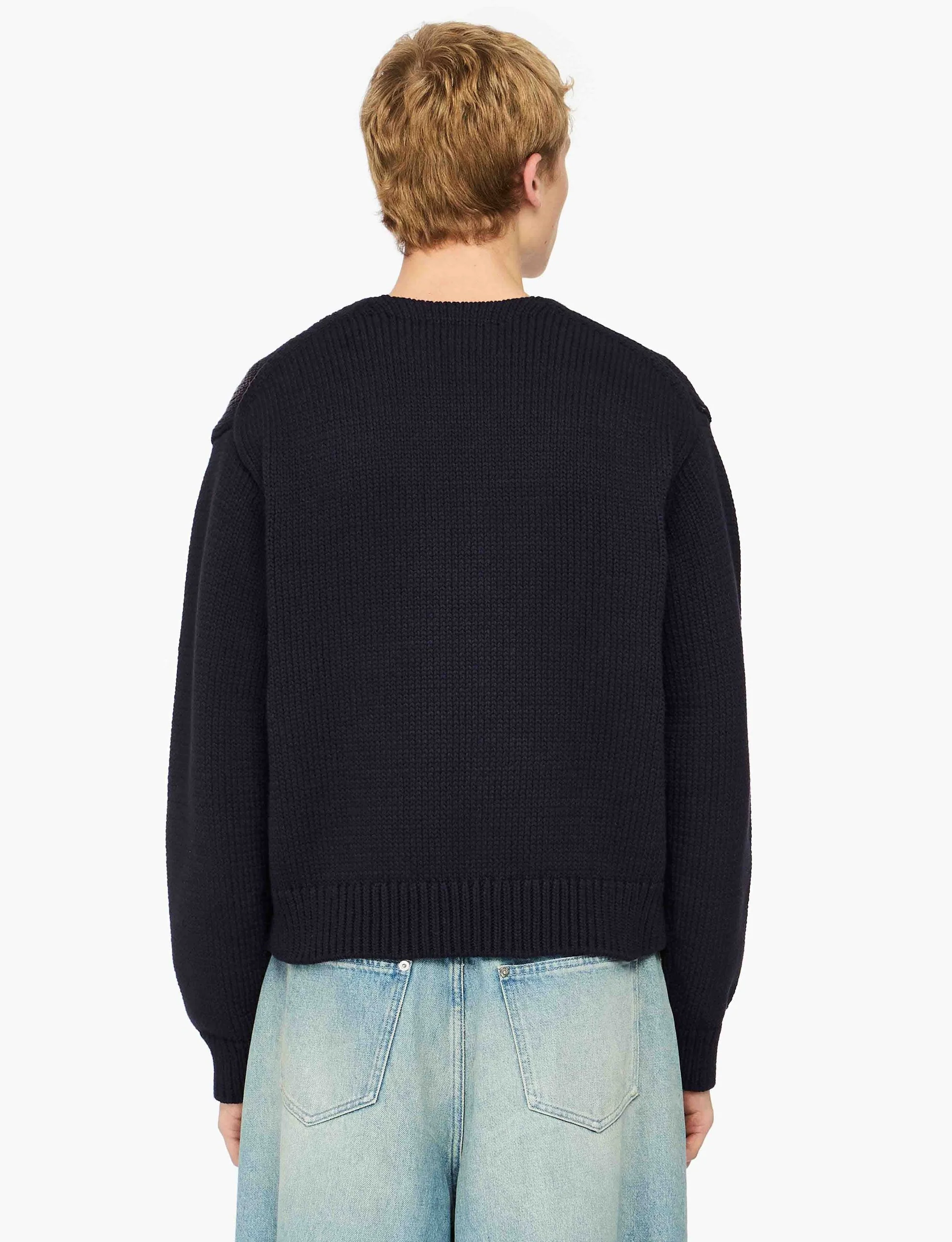JW ANDERSON CAKE' GRAPHIC SWEATER BLUE - Image 3