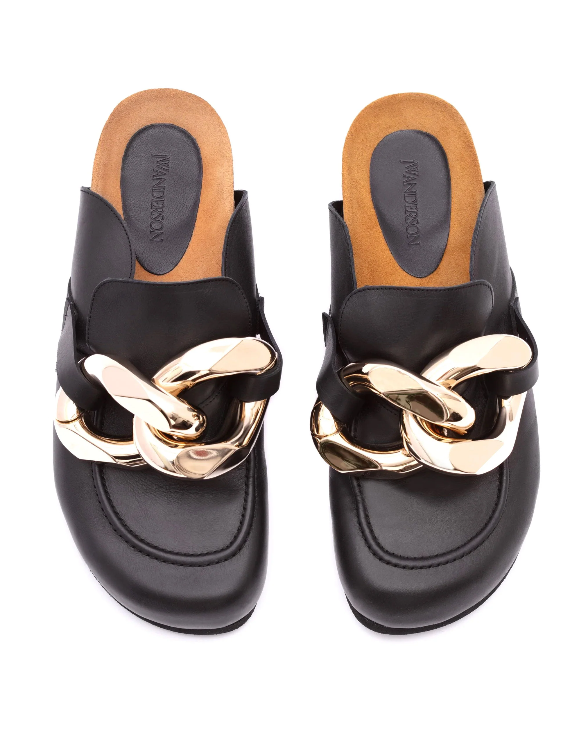 JW ANDERSON MEN’S CHAIN LOAFER MULES - Image 4