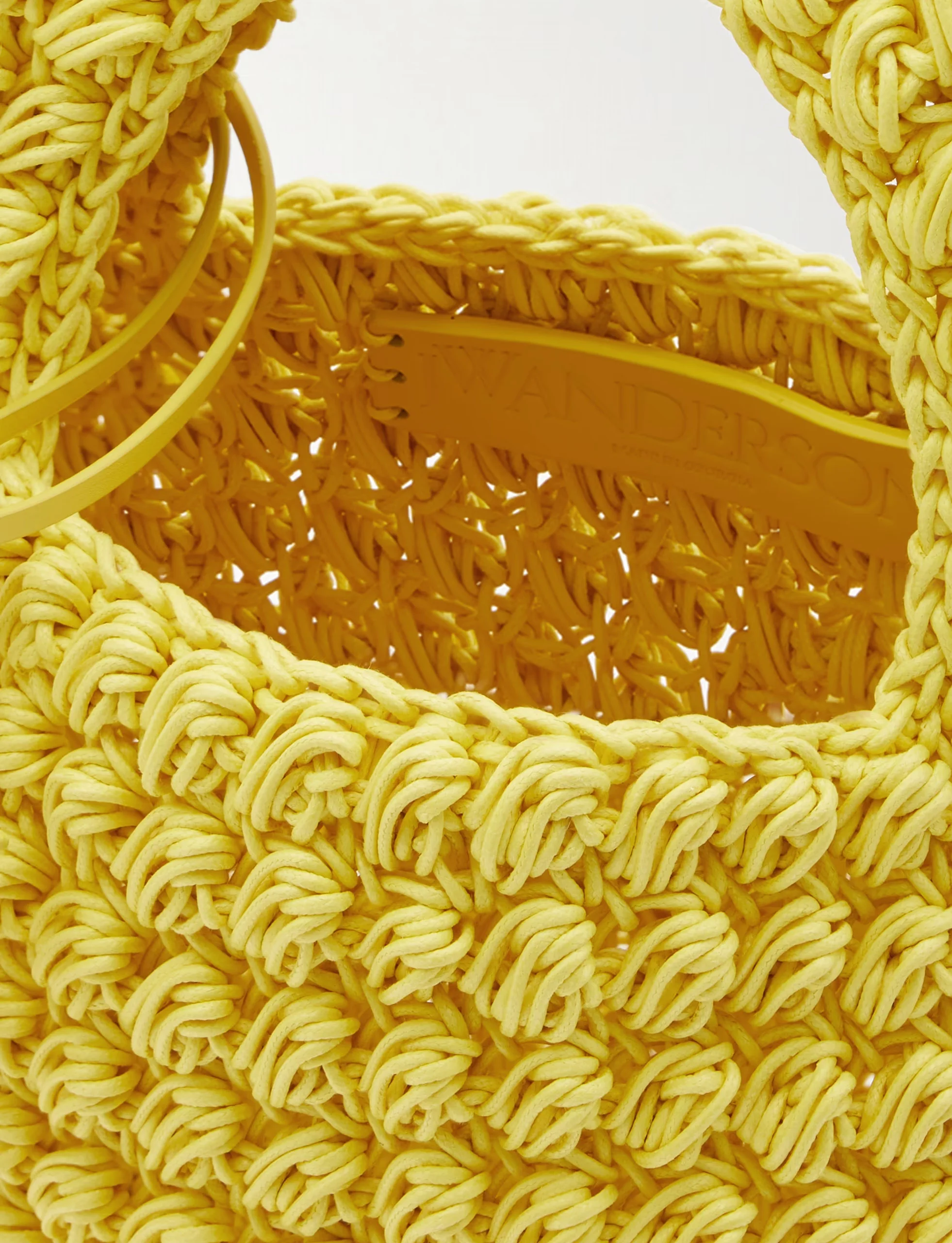 JW ANDERSON POPCORN BASKET YELLOW - Image 4