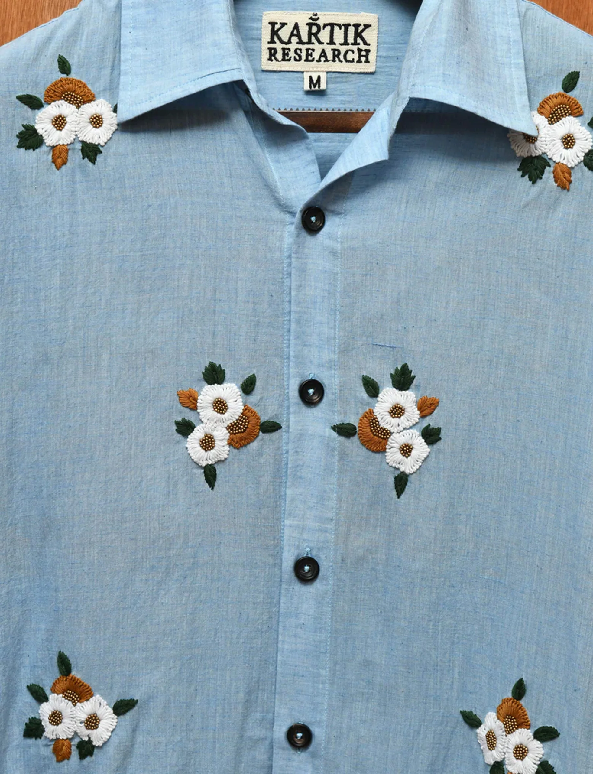 KARTIK RESEARCH BOX SHIRT (LS) Sky - Image 2