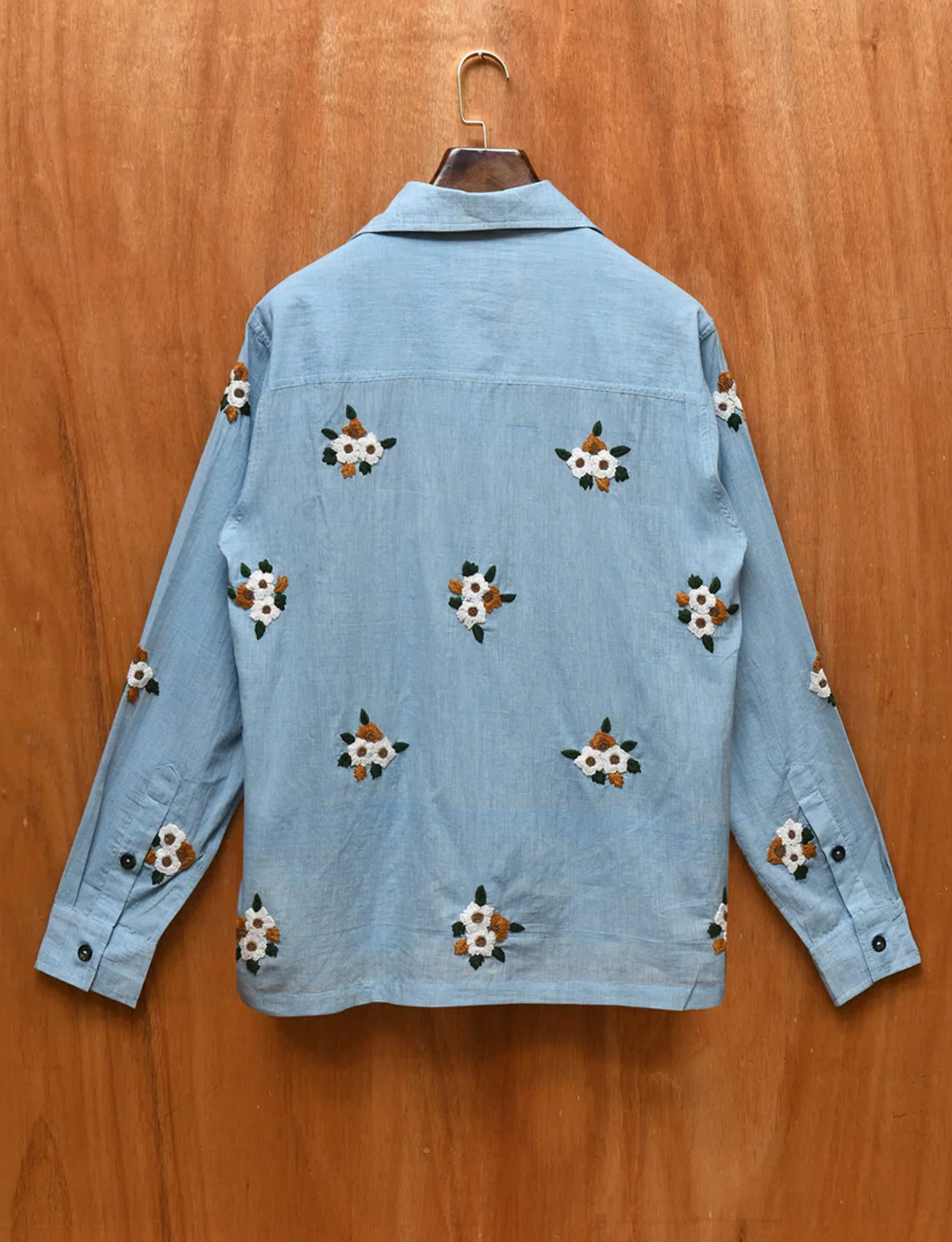 KARTIK RESEARCH BOX SHIRT (LS) Sky - Image 3