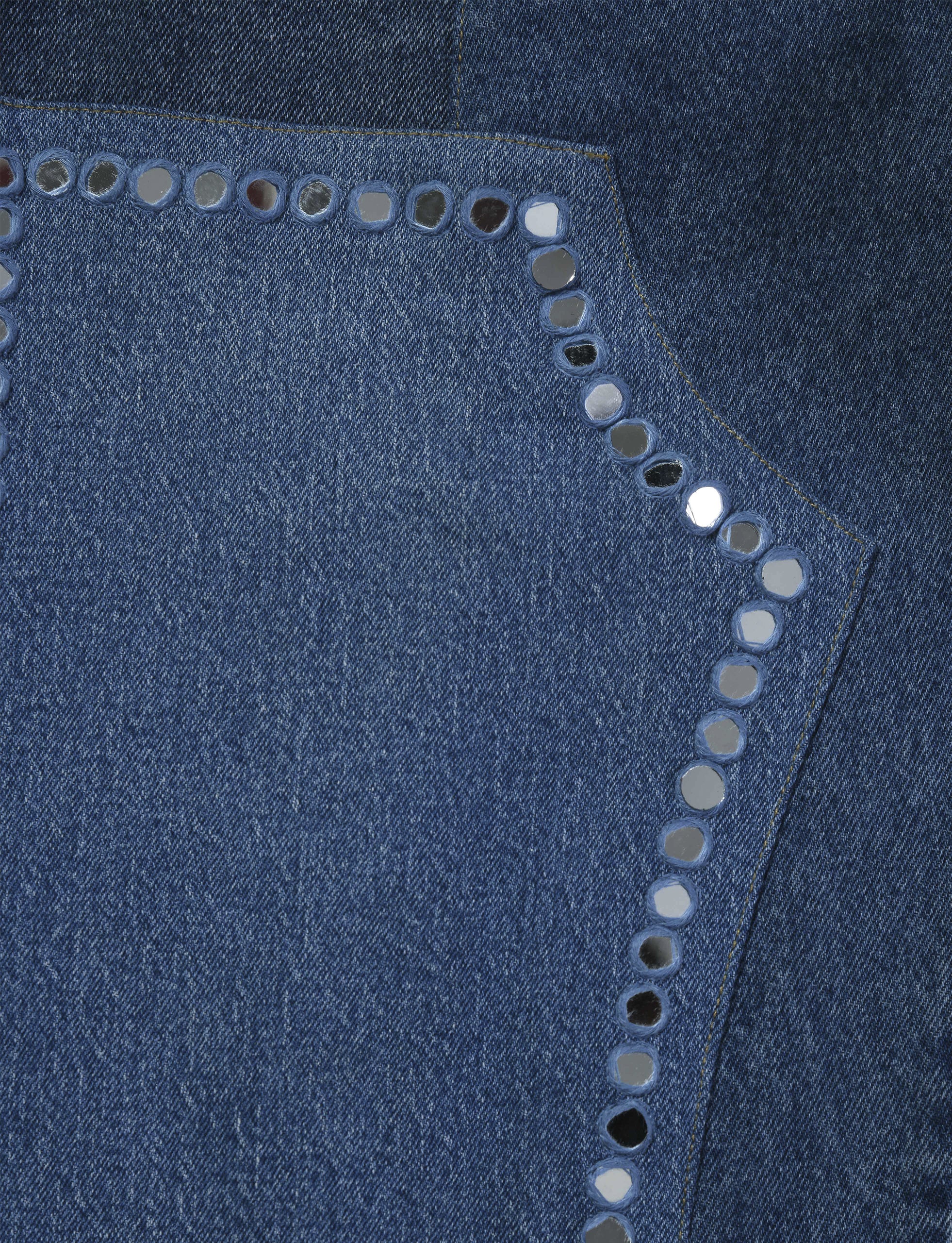 KARTIK RESEARCH DOUBLE KNEE PANT HAND EMBROIDERED MIRRORS - Image 3
