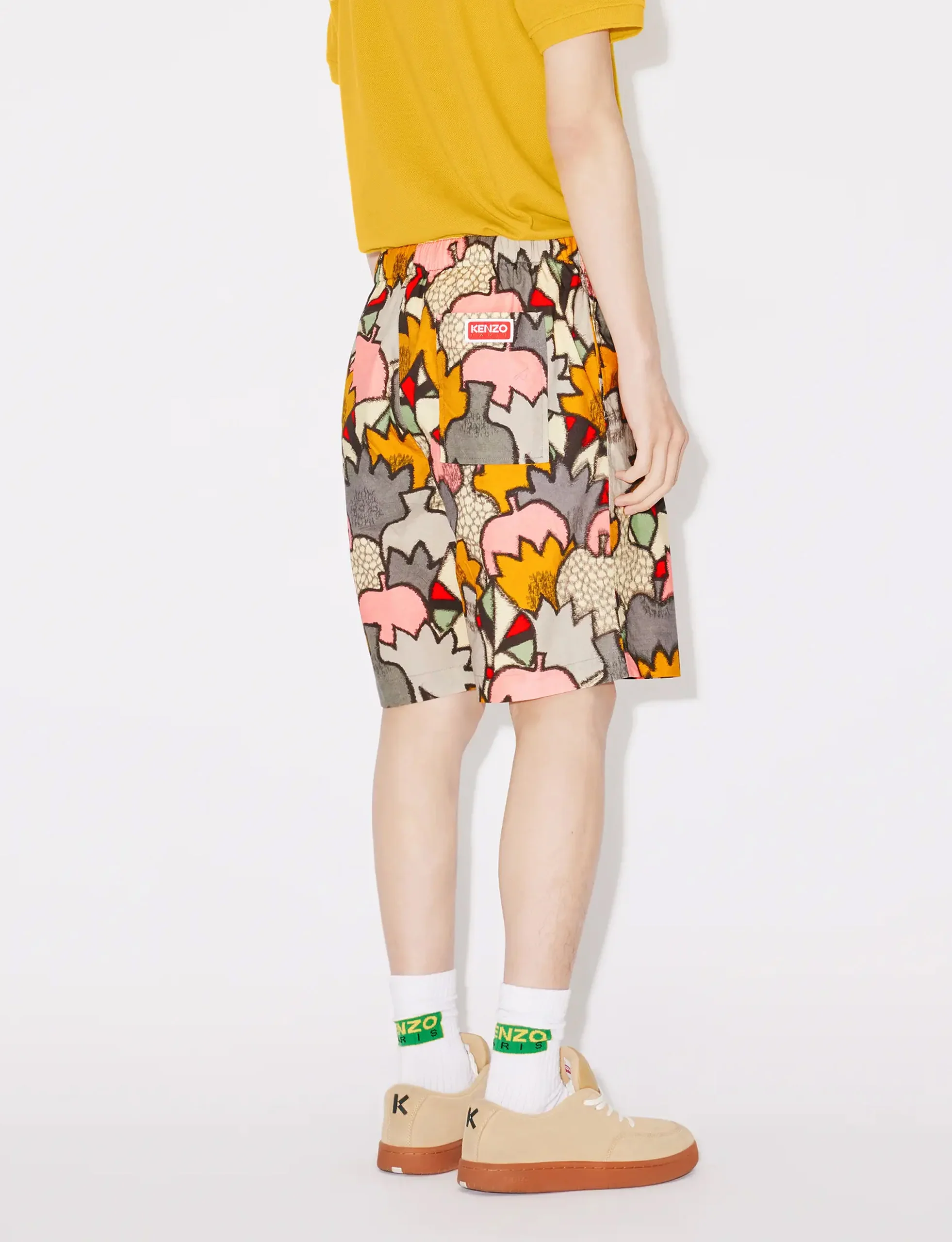 KENZO KIMONO CAMO ELASTICATED SHORT MULTI - Image 3