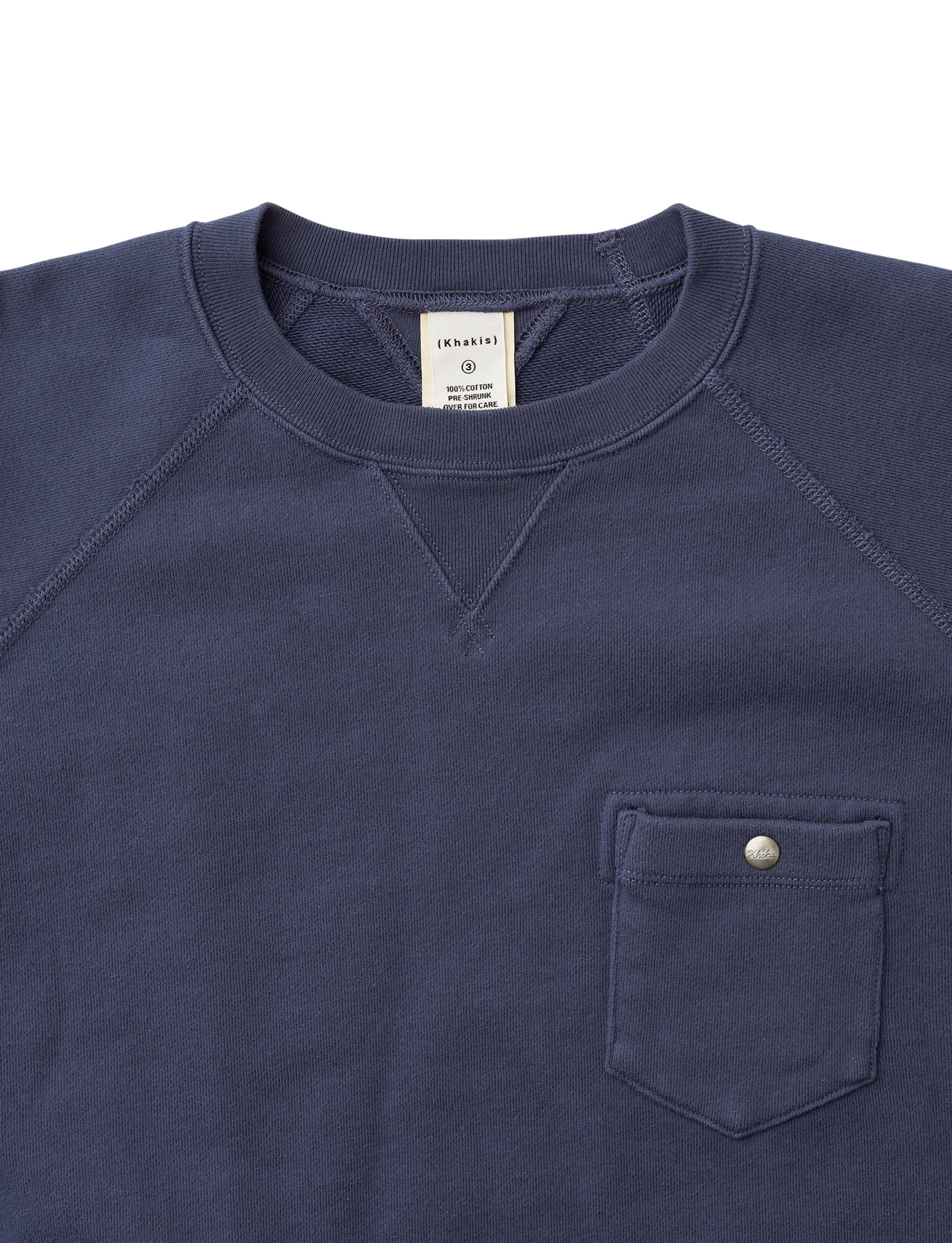 Khakis Club Crewneck Navy - Image 3