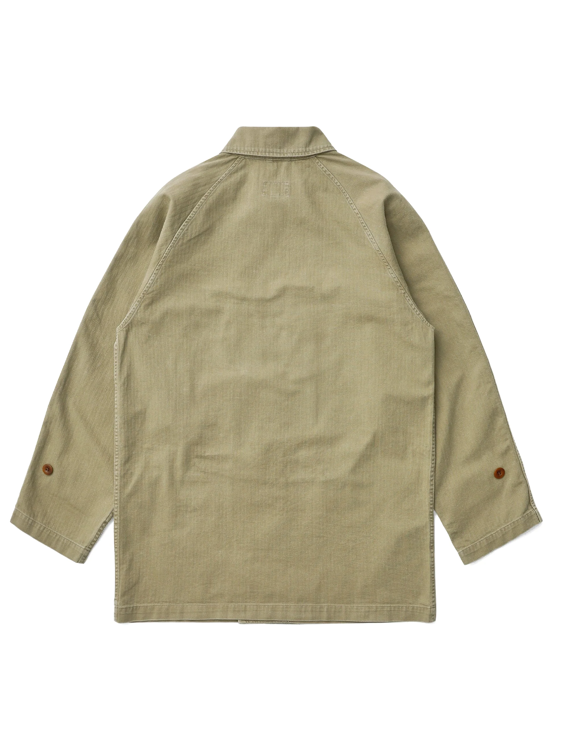 Khakis Double Chore Coat Khaki - Image 5
