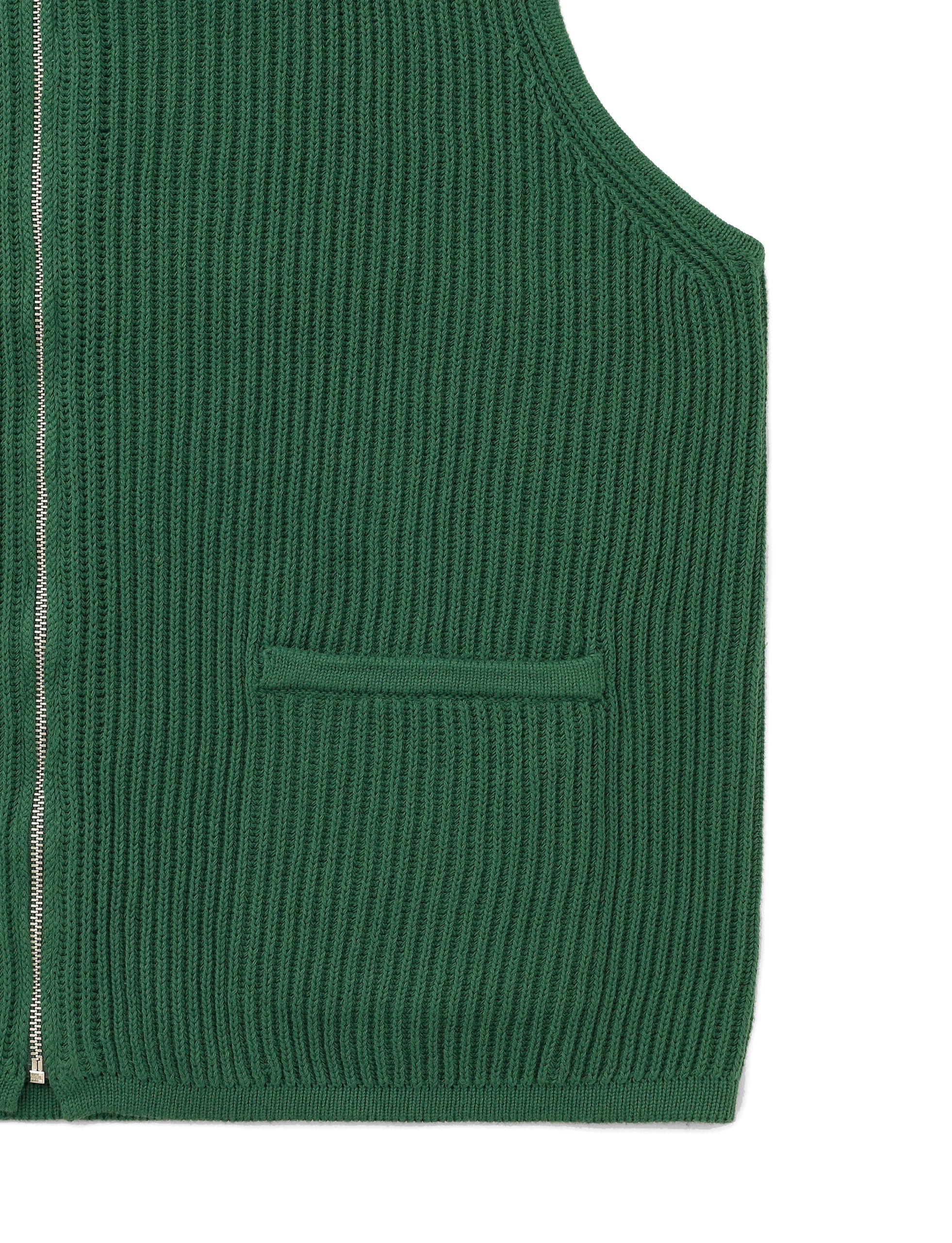 Khakis Milo Knit Vest Green - Image 3