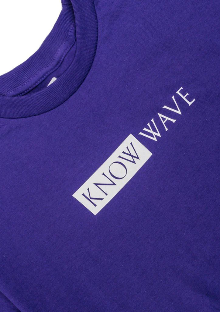 KNOW WAVE TBT TEE PURPLE - Image 2