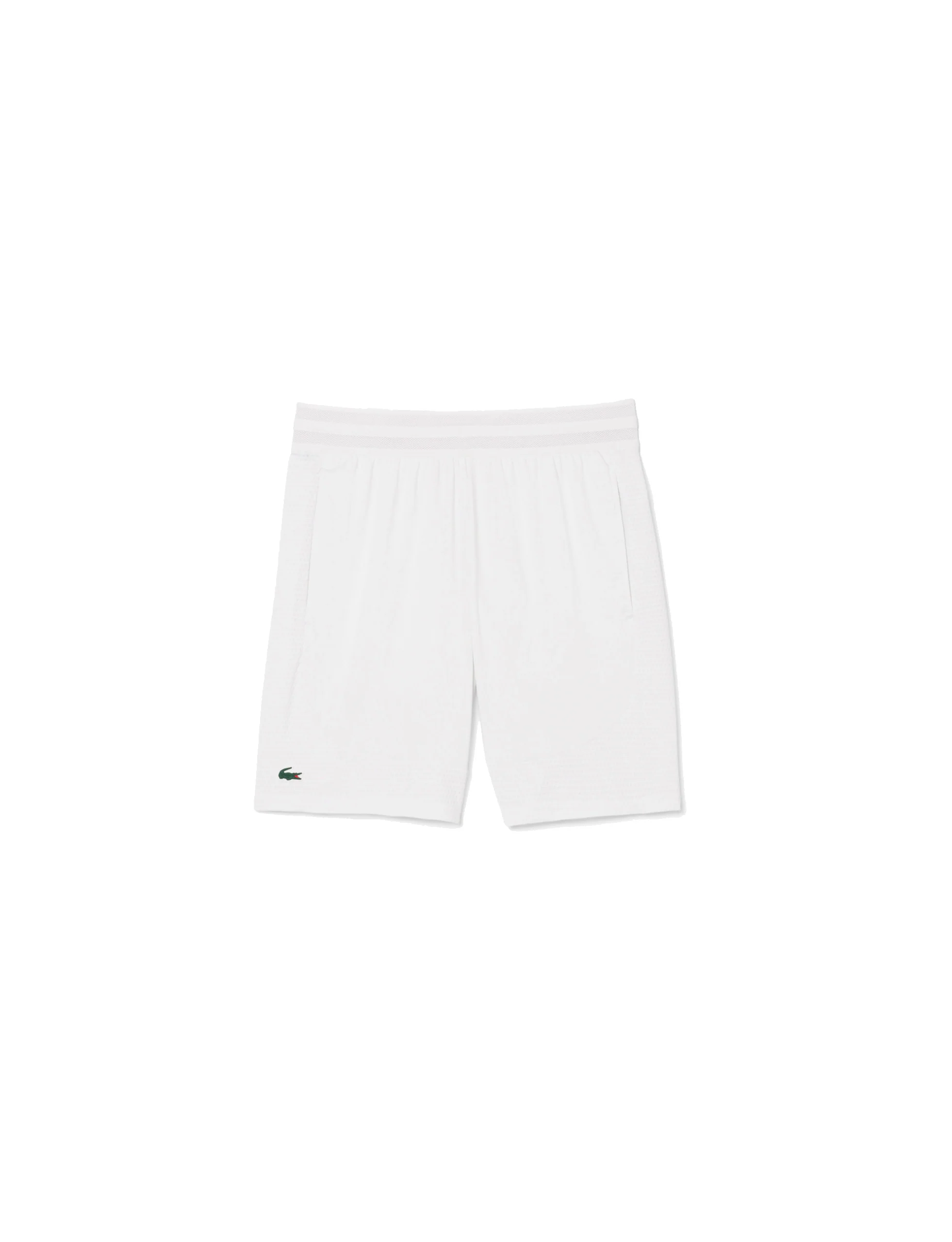 Lacoste Men's Ultra Dry Stretch Tennis Shorts White