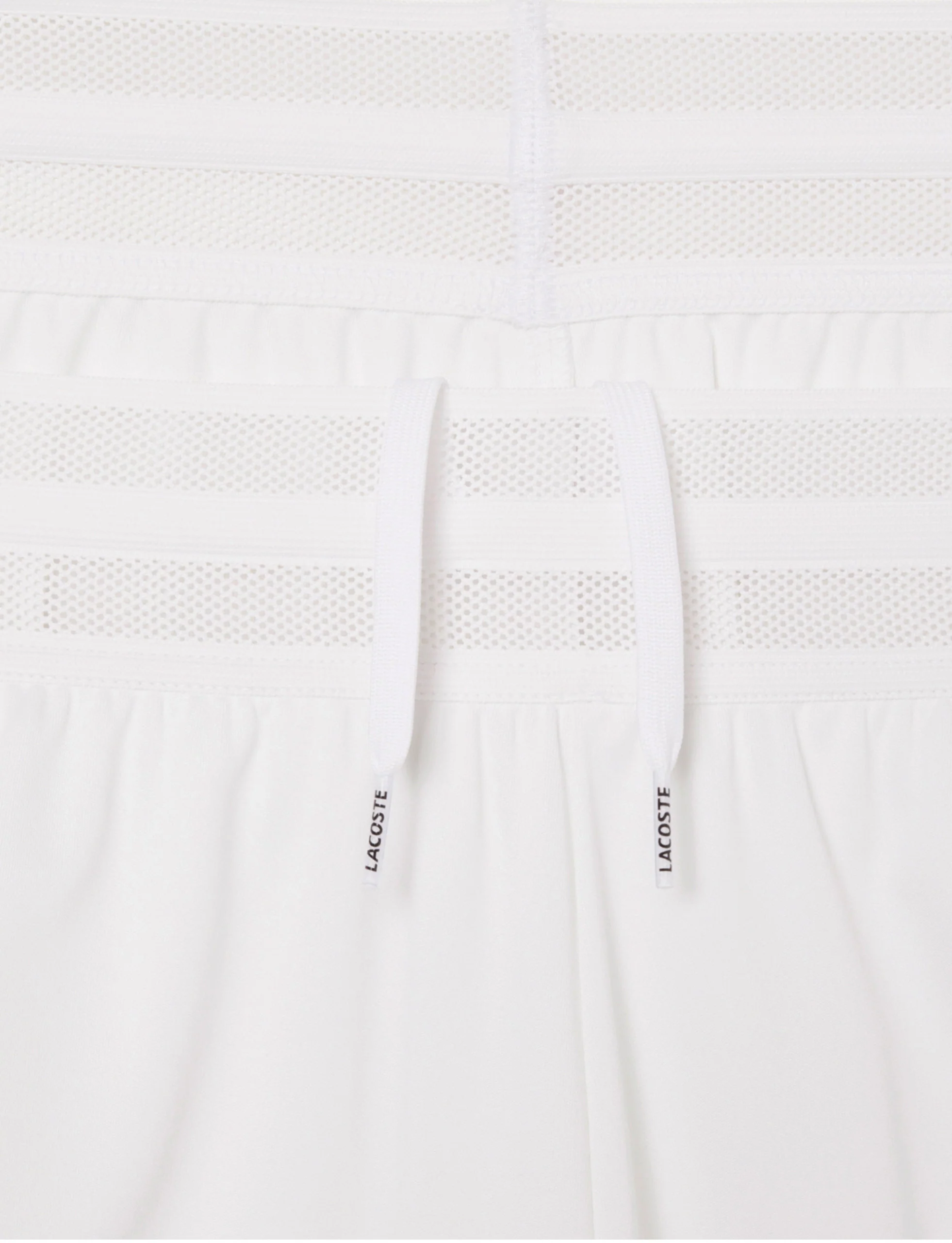 Lacoste Men's Ultra Dry Stretch Tennis Shorts White - Image 3