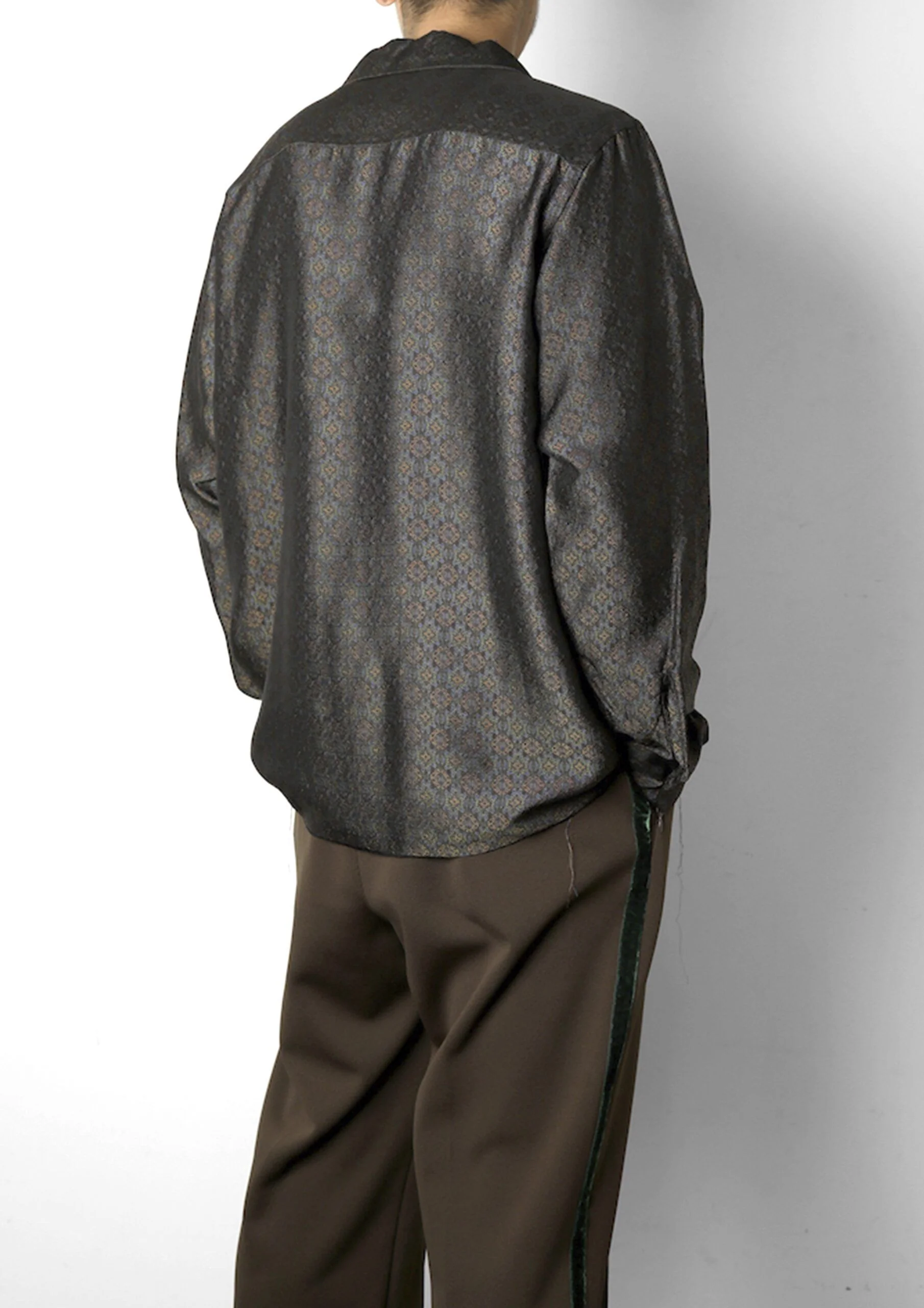 NEEDLES CUT-OFF BOTTOM CLASSIC SHIRT - Image 4