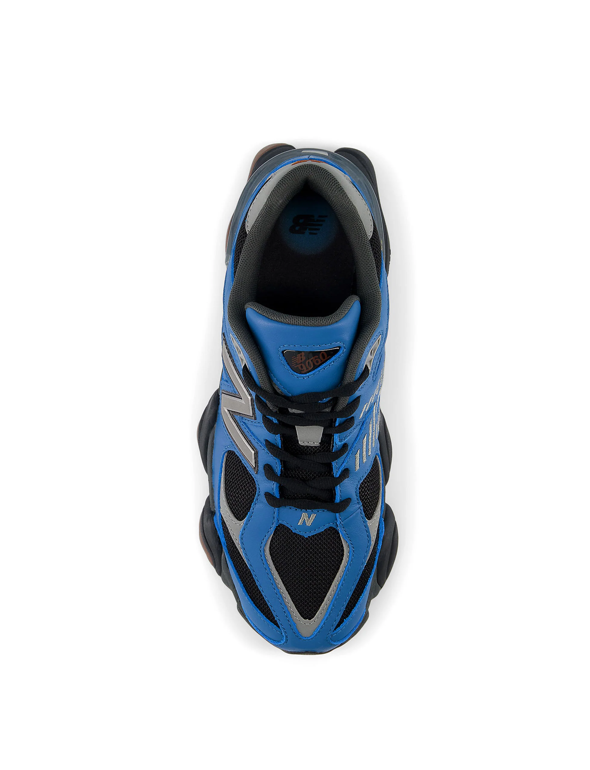 NEW BALANCE 9060 Blue agate with black and rich oak - Image 4