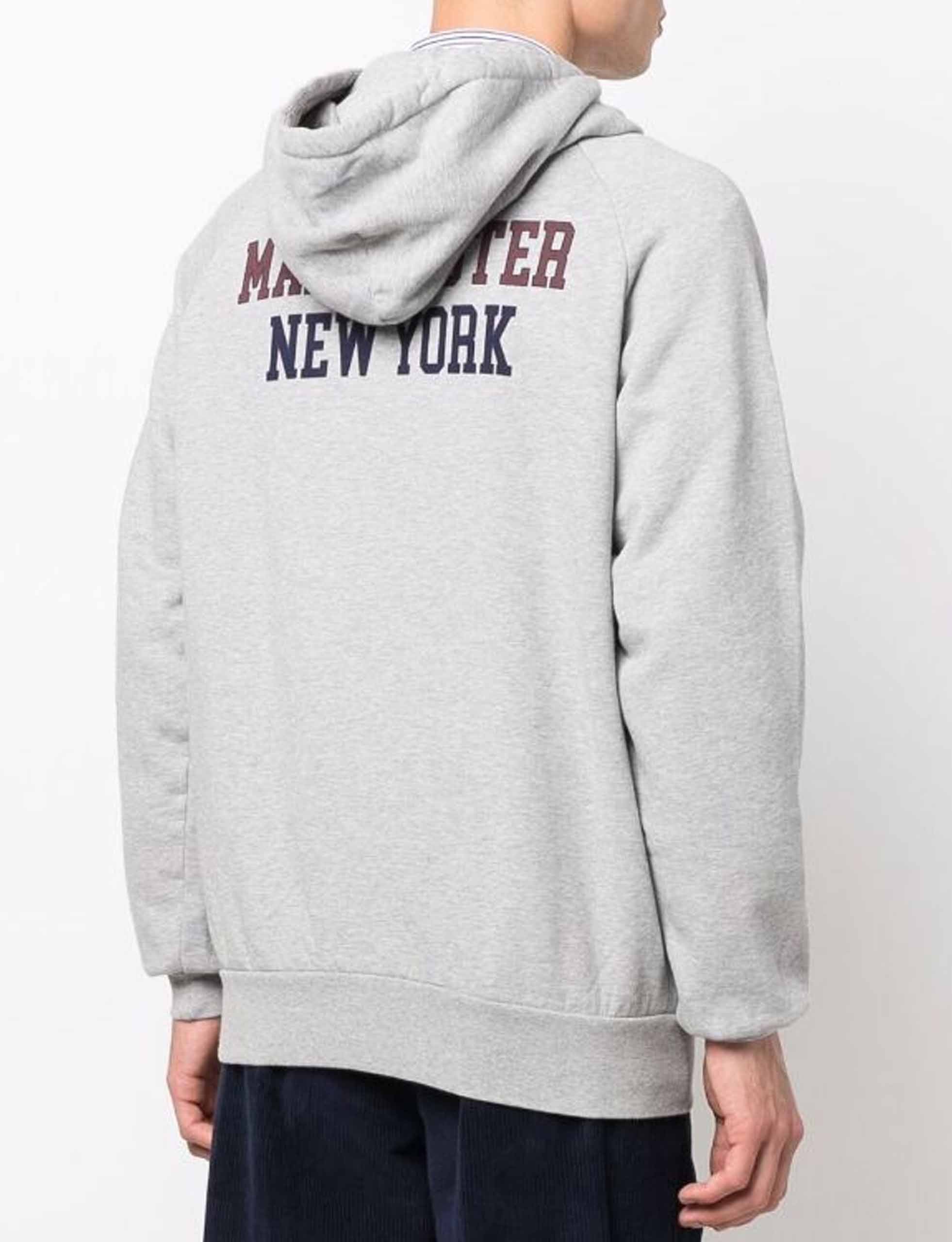 NOAH X BARACUTA GREY HOODIE - Image 2