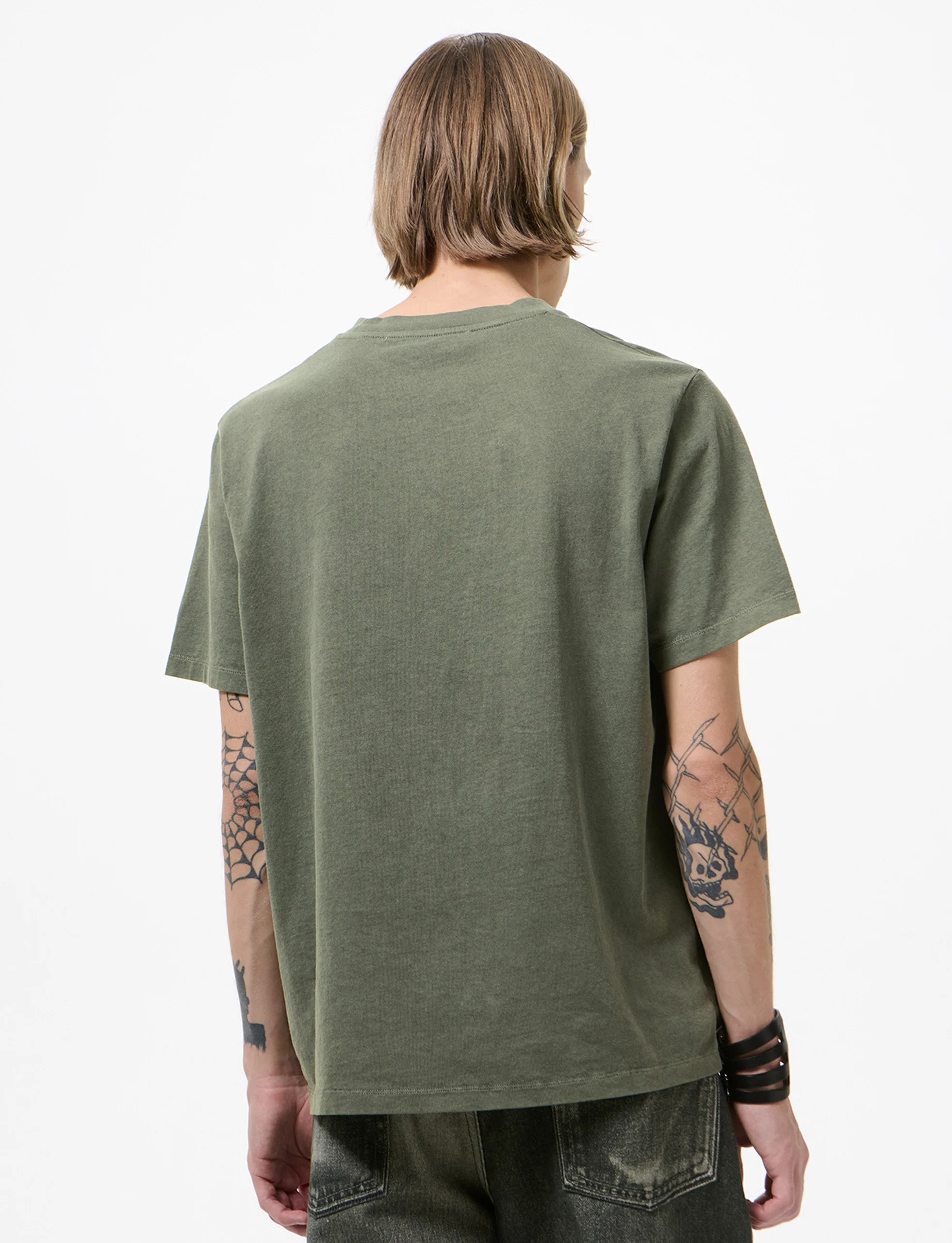 OUR LEGACY BOX T-SHIRT Worn Olive Legacy Jersey - Image 3