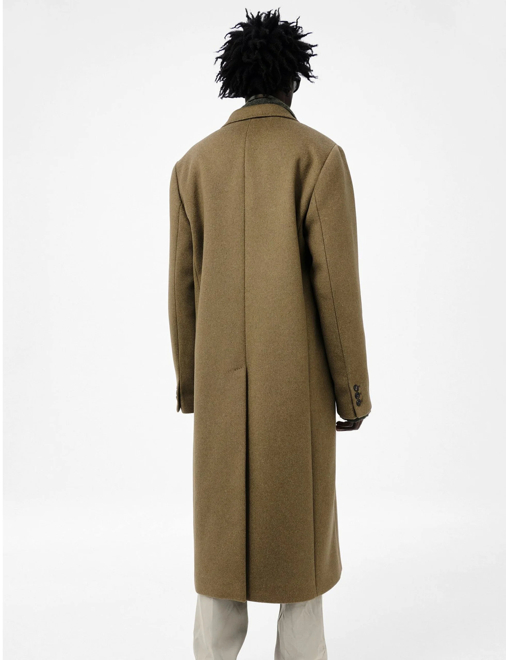 OUR LEGACY ROBE OVERCOAT Disruptive Moss Kilo Melton - Image 3