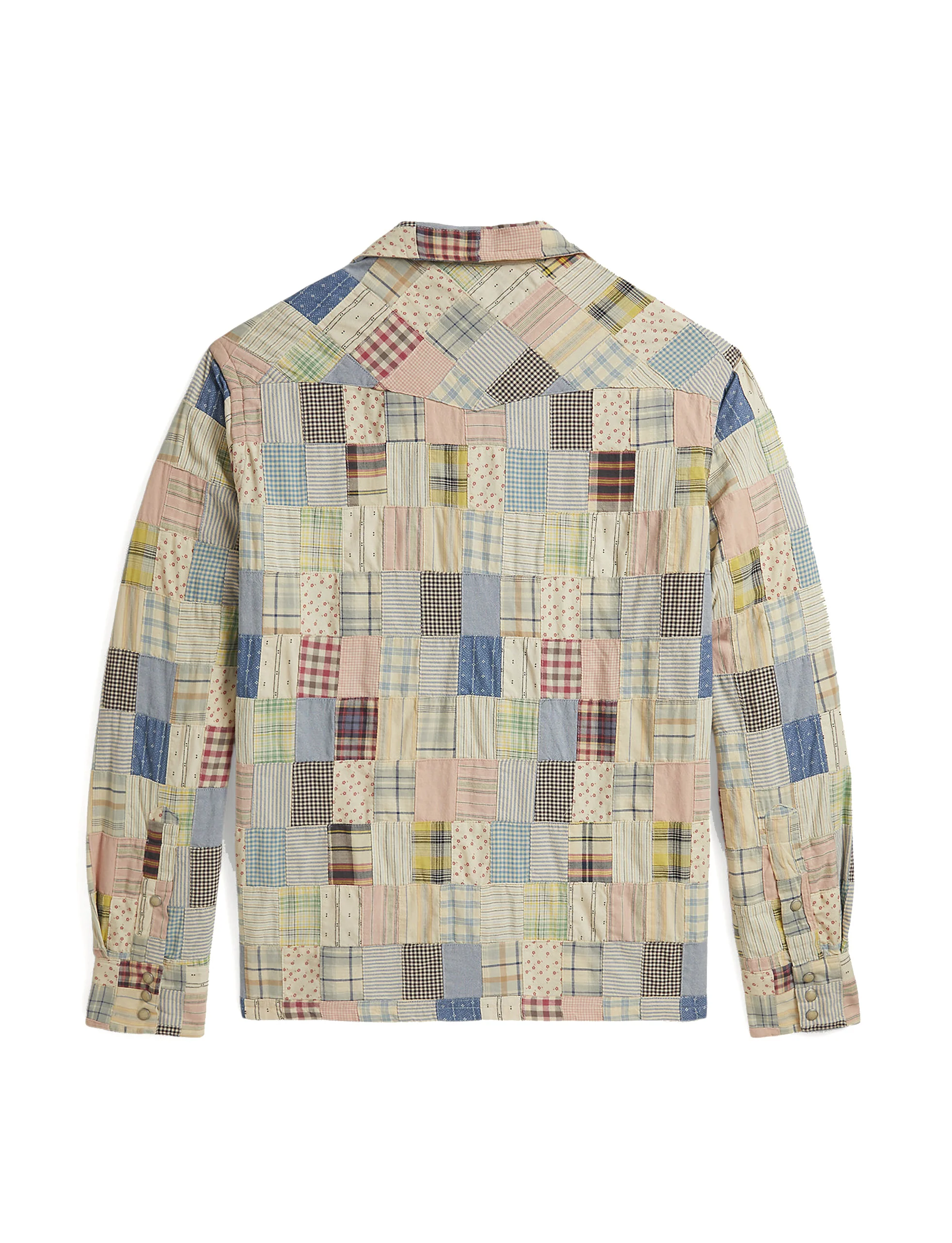POLO RALPH LAUREN CLASSIC FIT PATCHWORK SHIRT - Image 3