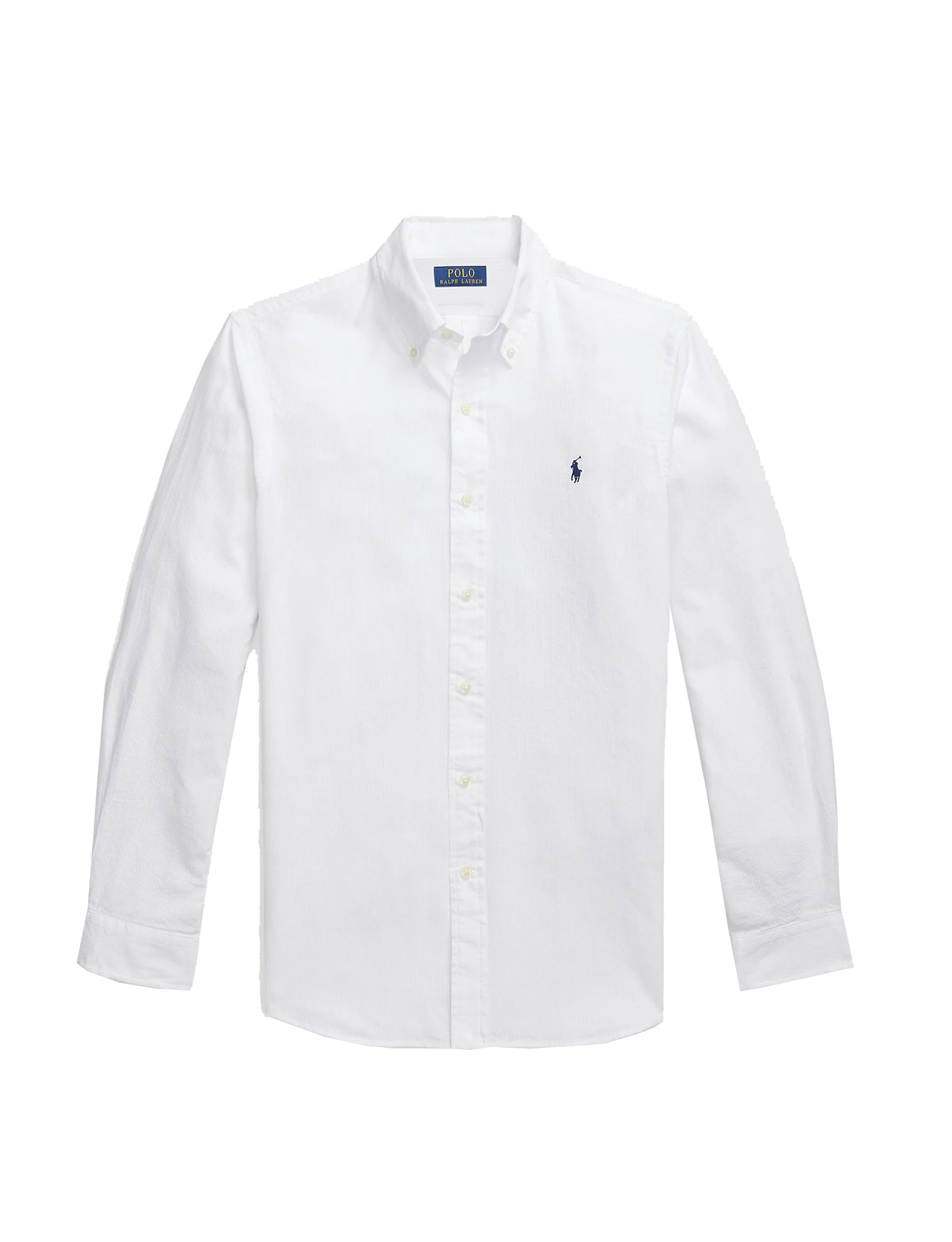 POLO RALPH LAUREN LONG SLEEVE-SPORT SHIRT WHITE