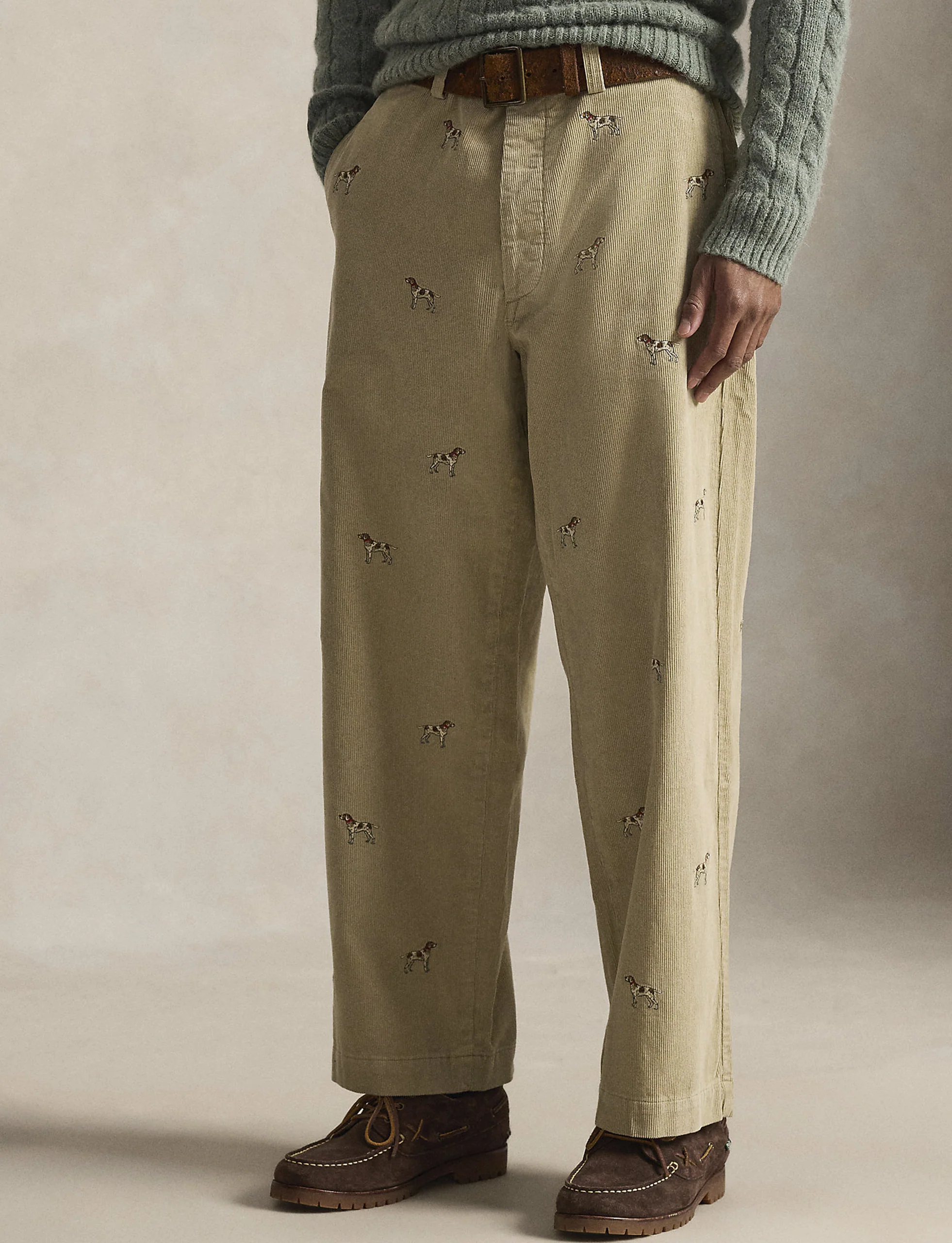 POLO RALPH LAUREN PADDOCK TAN W/HOUND AOE - Image 2