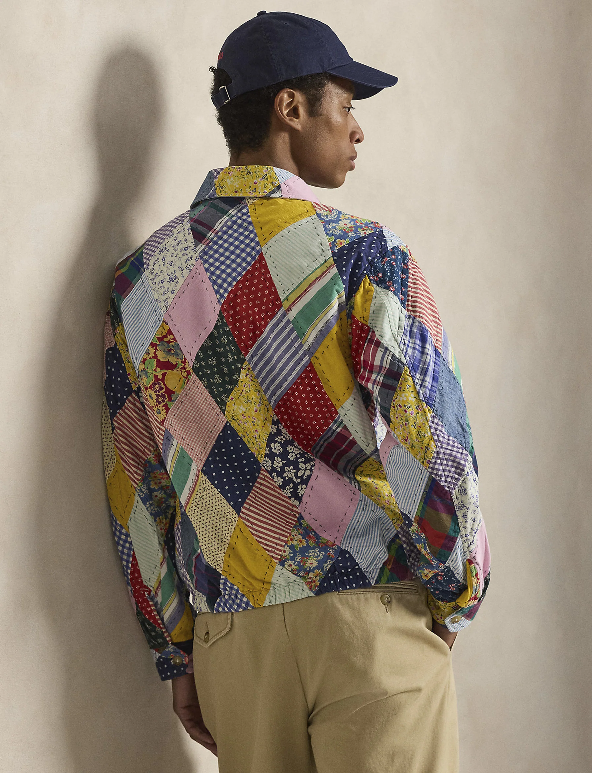 POLO RALPH LAUREN THE BAYPORT PATCHWORK OVERSHIRT - Image 3