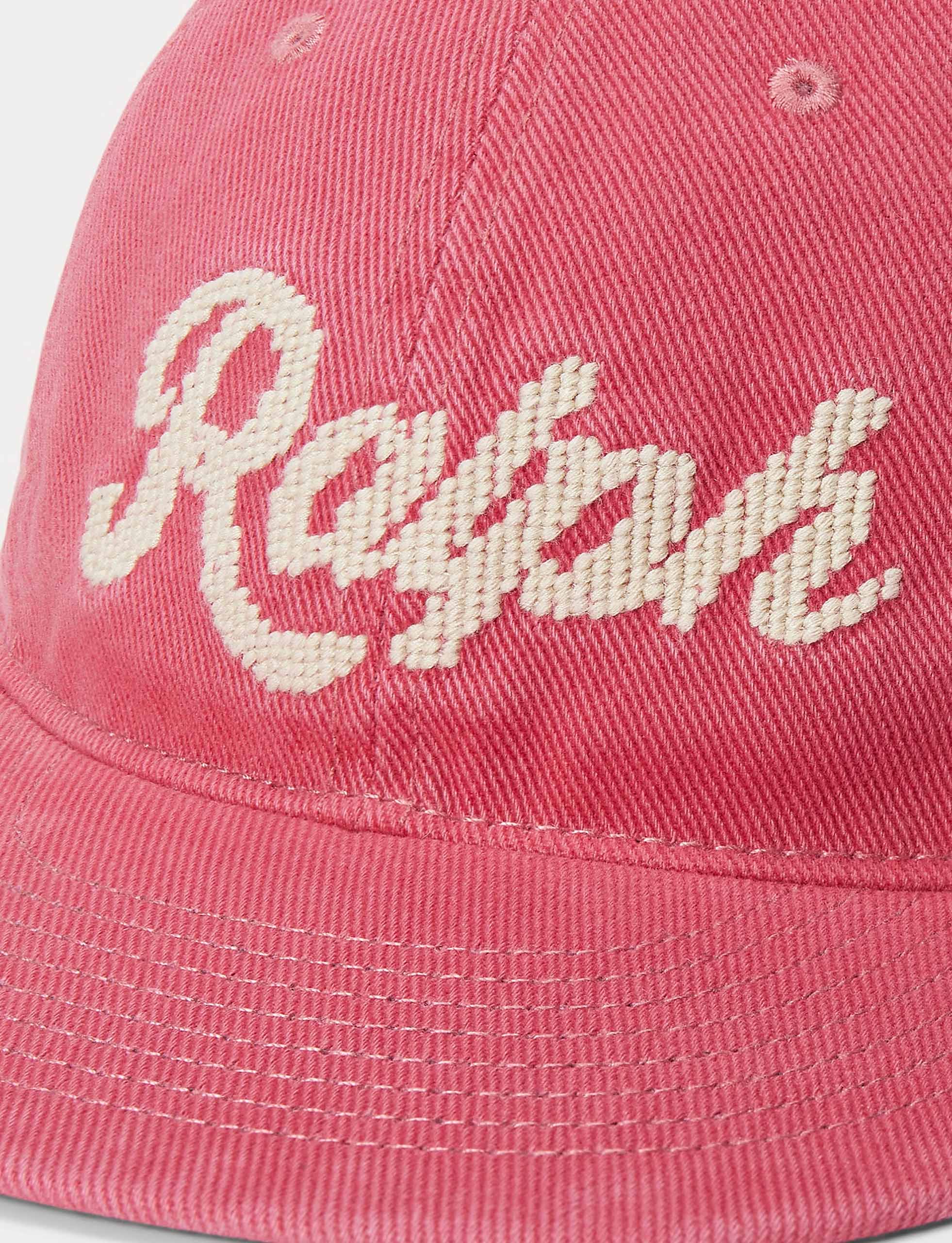POLO RALPH LAUREN THE RALPH LOGO TWILL BALL CAP Nantucket Red - Image 3