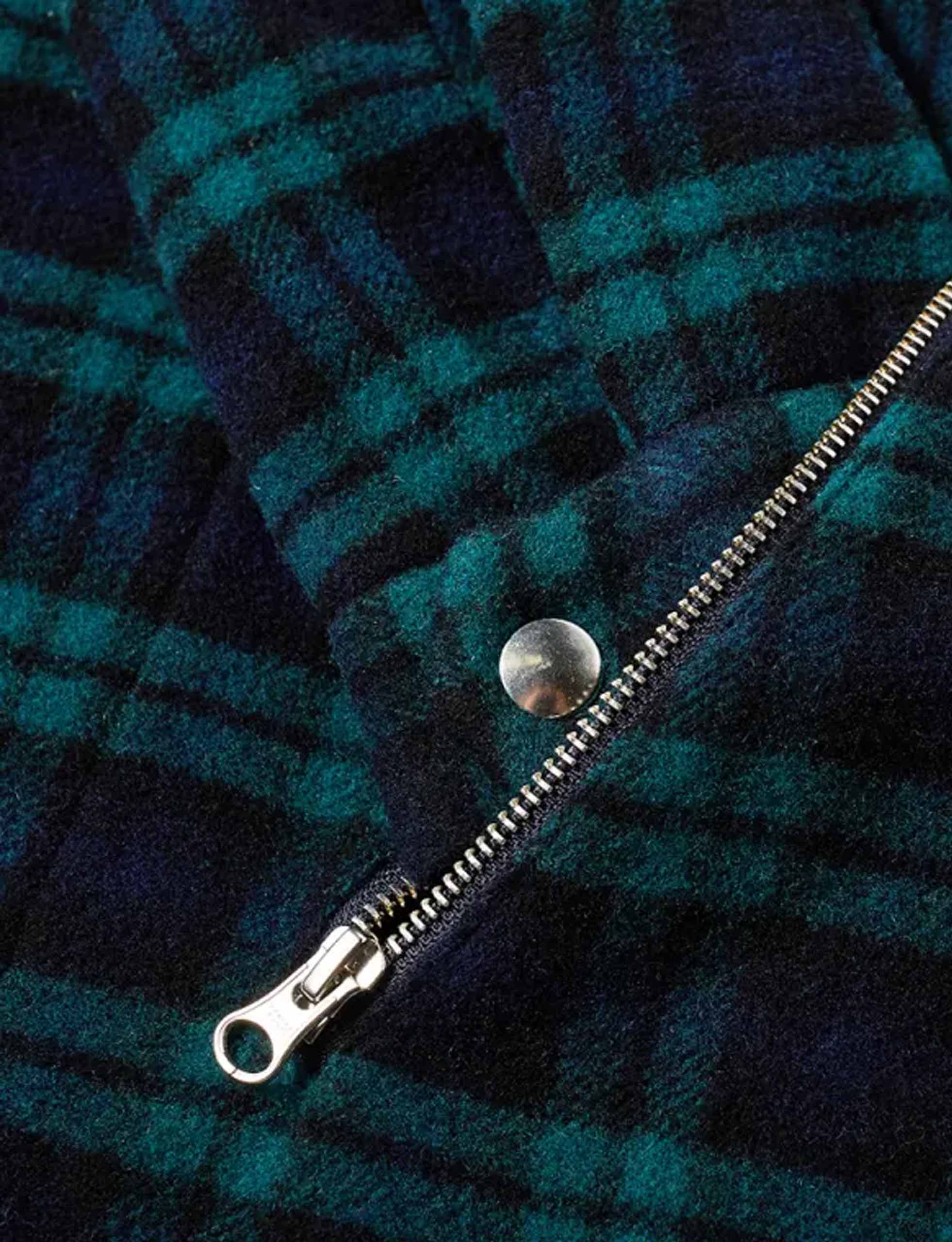 Pop Trading Company AMS Hooded Check Jacket - Image 3