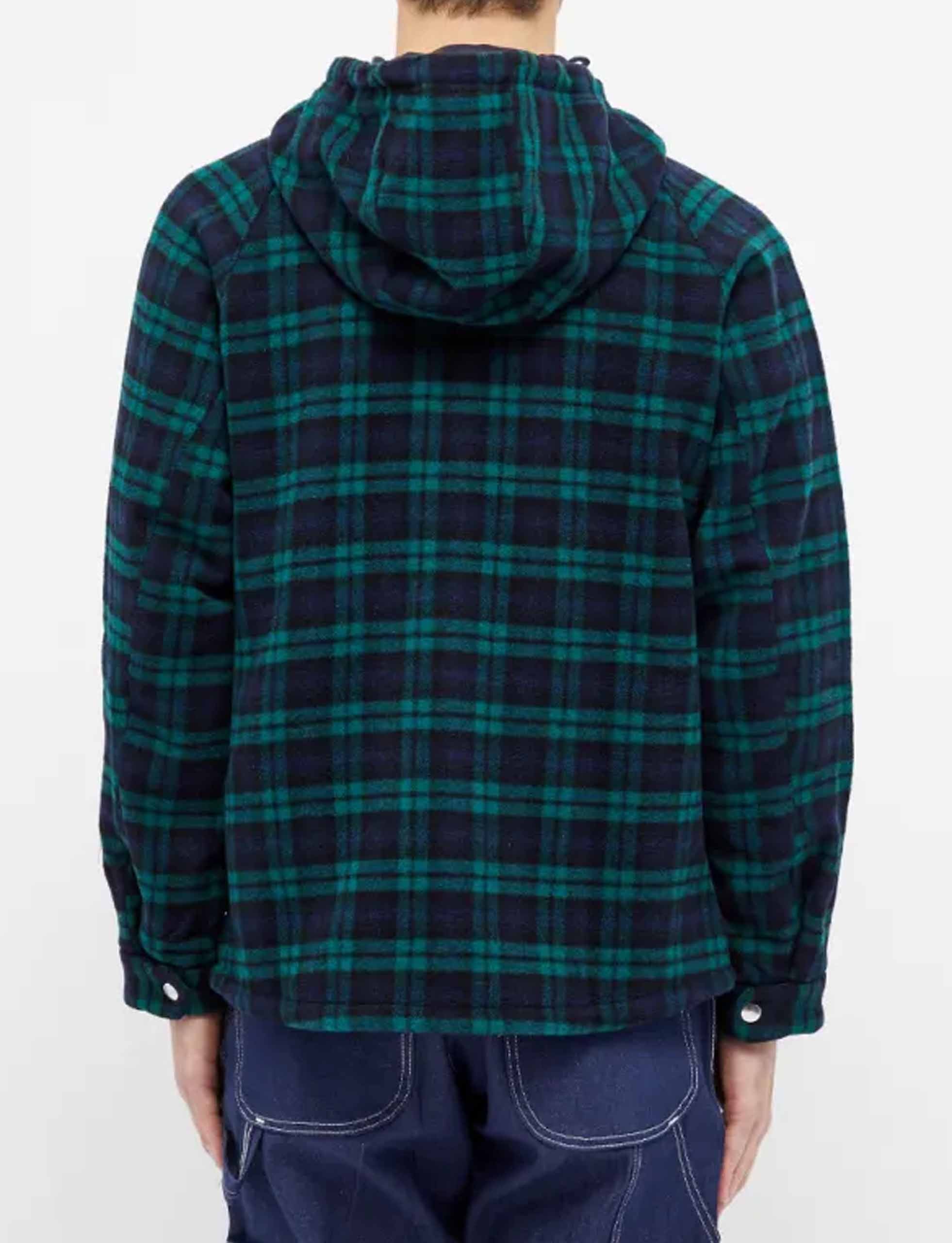 Pop Trading Company AMS Hooded Check Jacket - Image 4