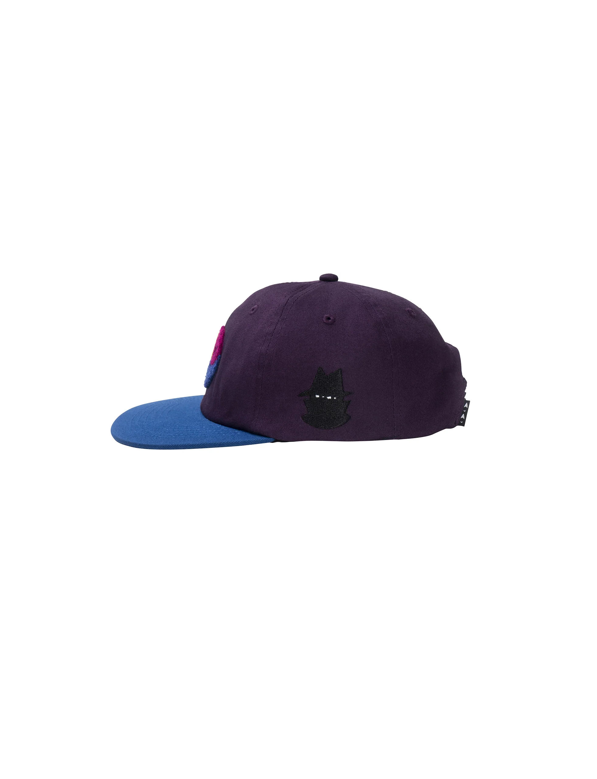 REAL BAD MAN 3 WAY 6 PANEL CAP PURPLE / BLUE - Image 3