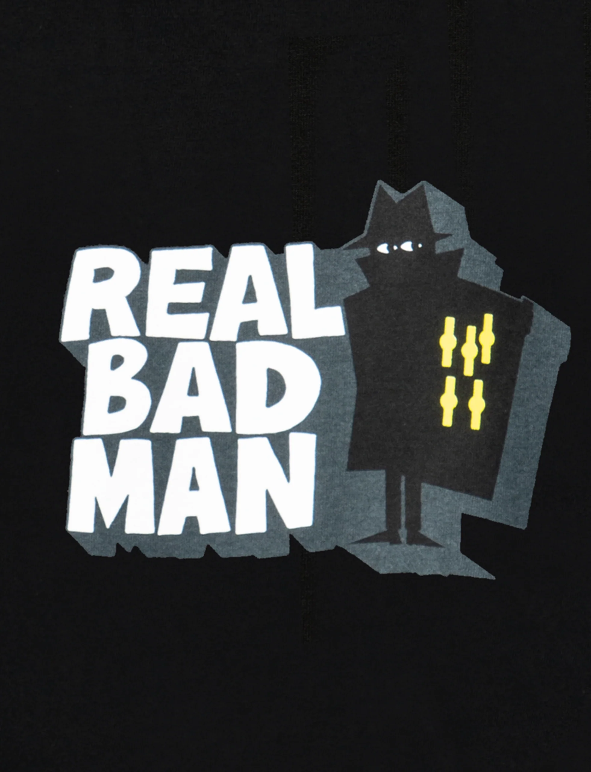 Real Bad Man Front Hitter Tee, black - Image 2
