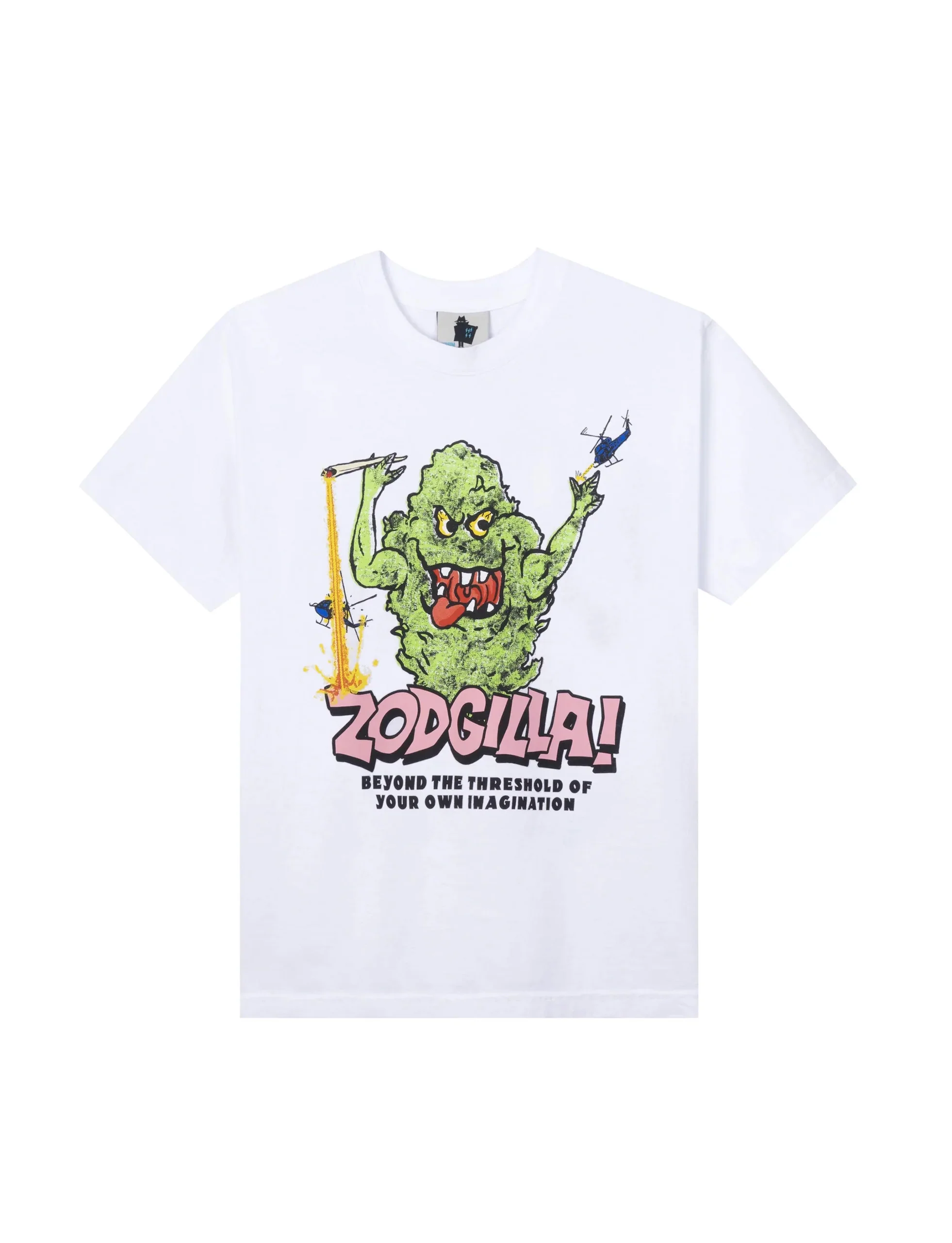 REAL BAD MAN ZODGILLA! SS TEE WHITE