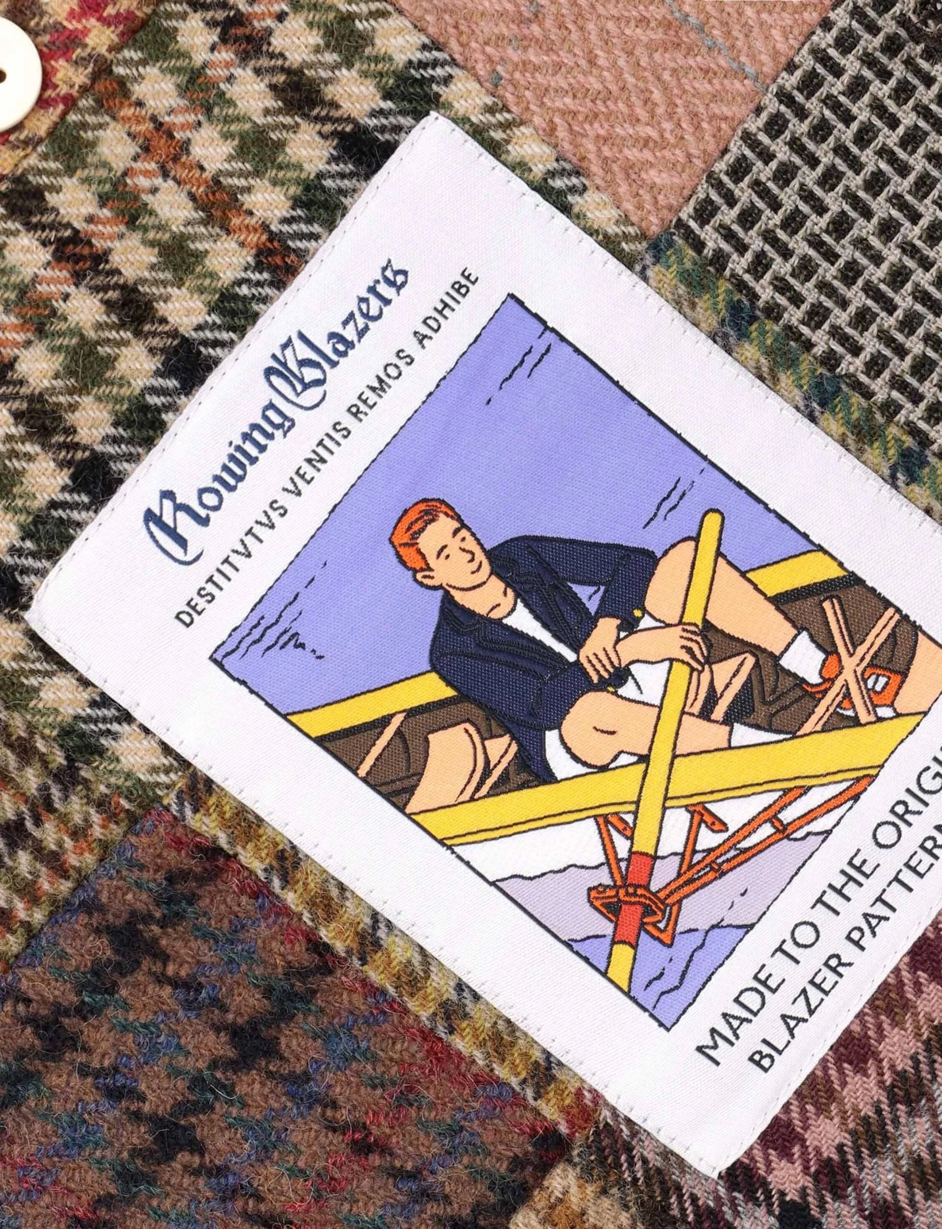 ROWING BLAZERS PATCHWORK BLAZER - Image 3