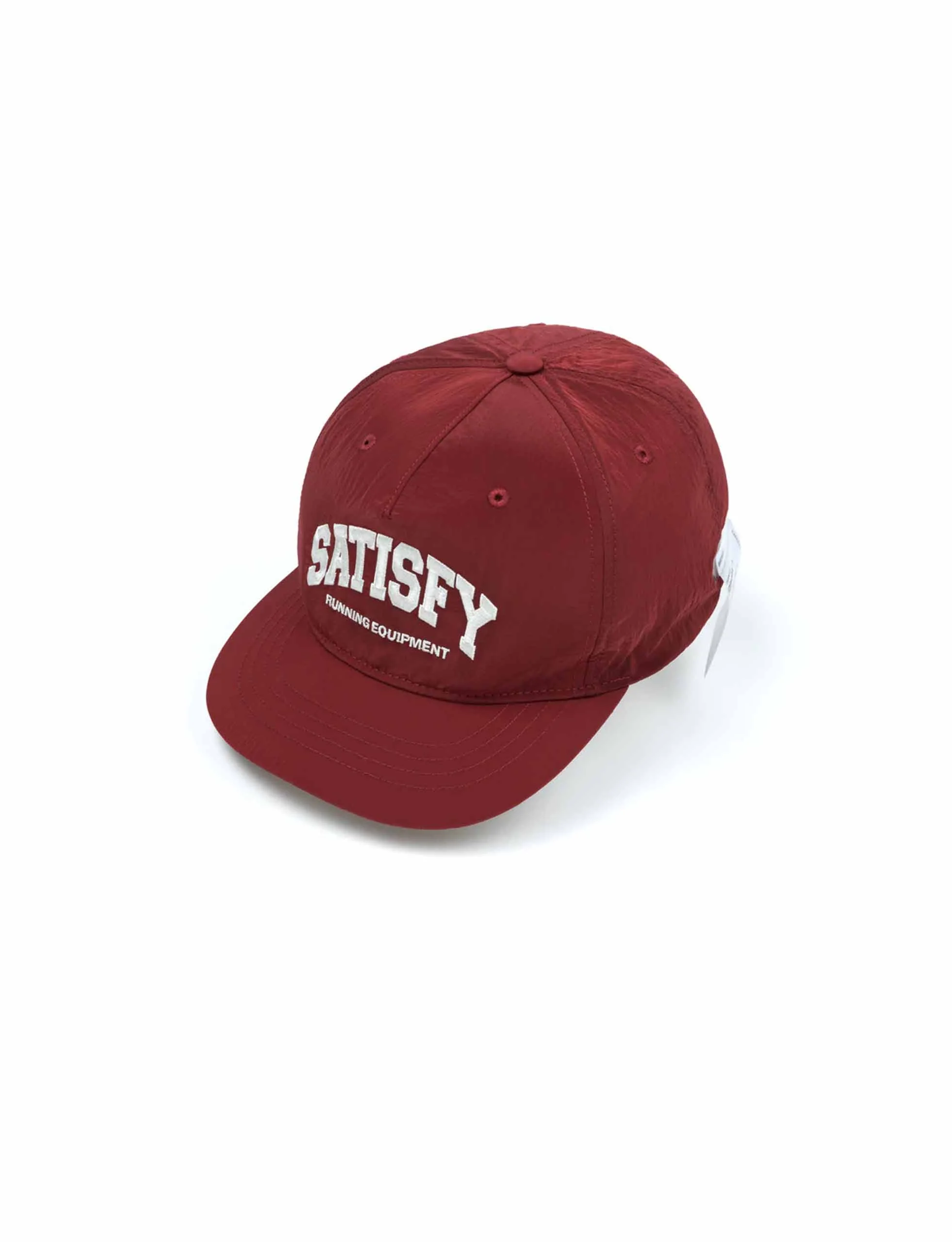 SATISFY FliteSilk™ 5‑Panel Pinch Cap Burgundy - Image 2