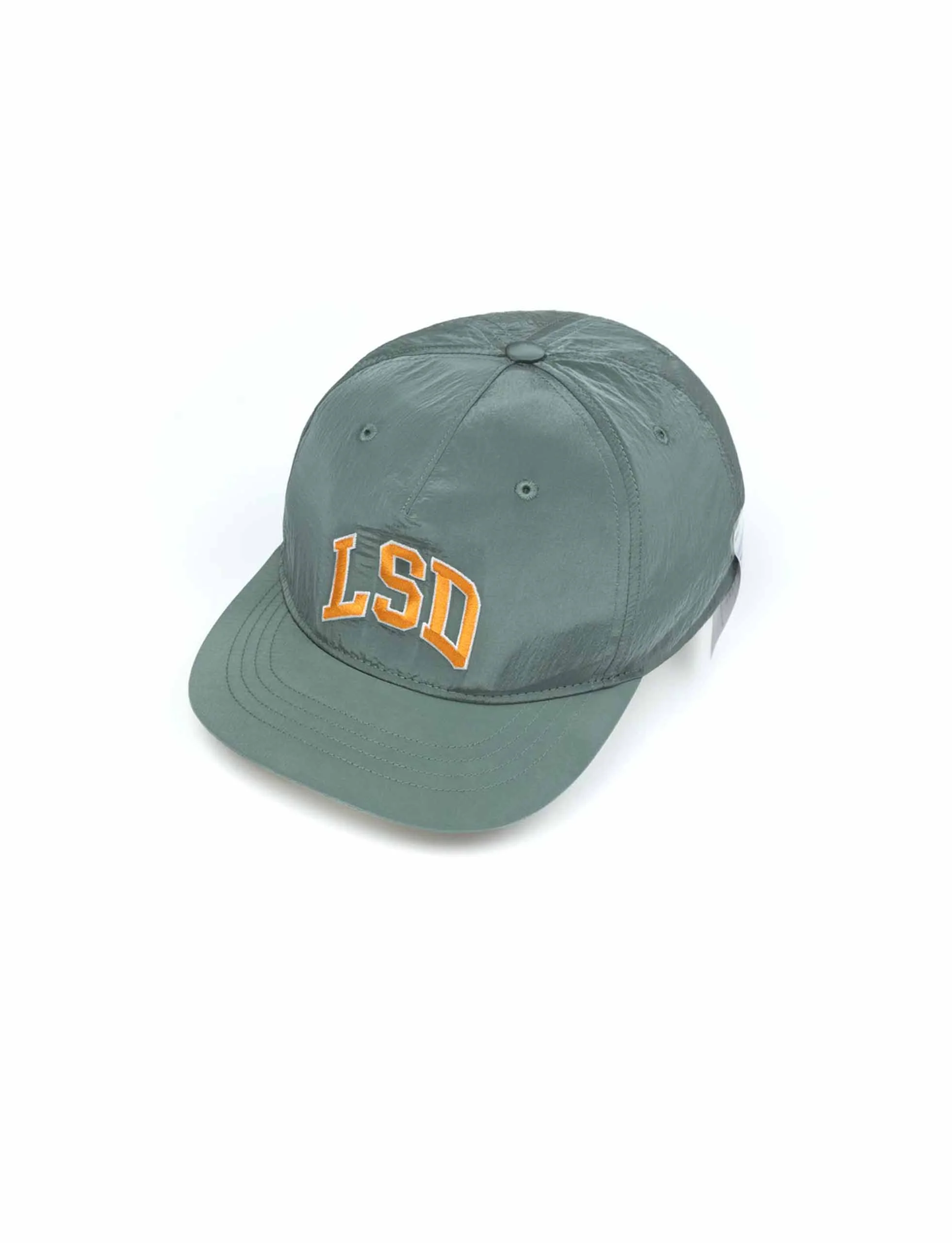SATISFY FliteSilk™ 5‑Panel Pinch Cap Oil Green - Image 2