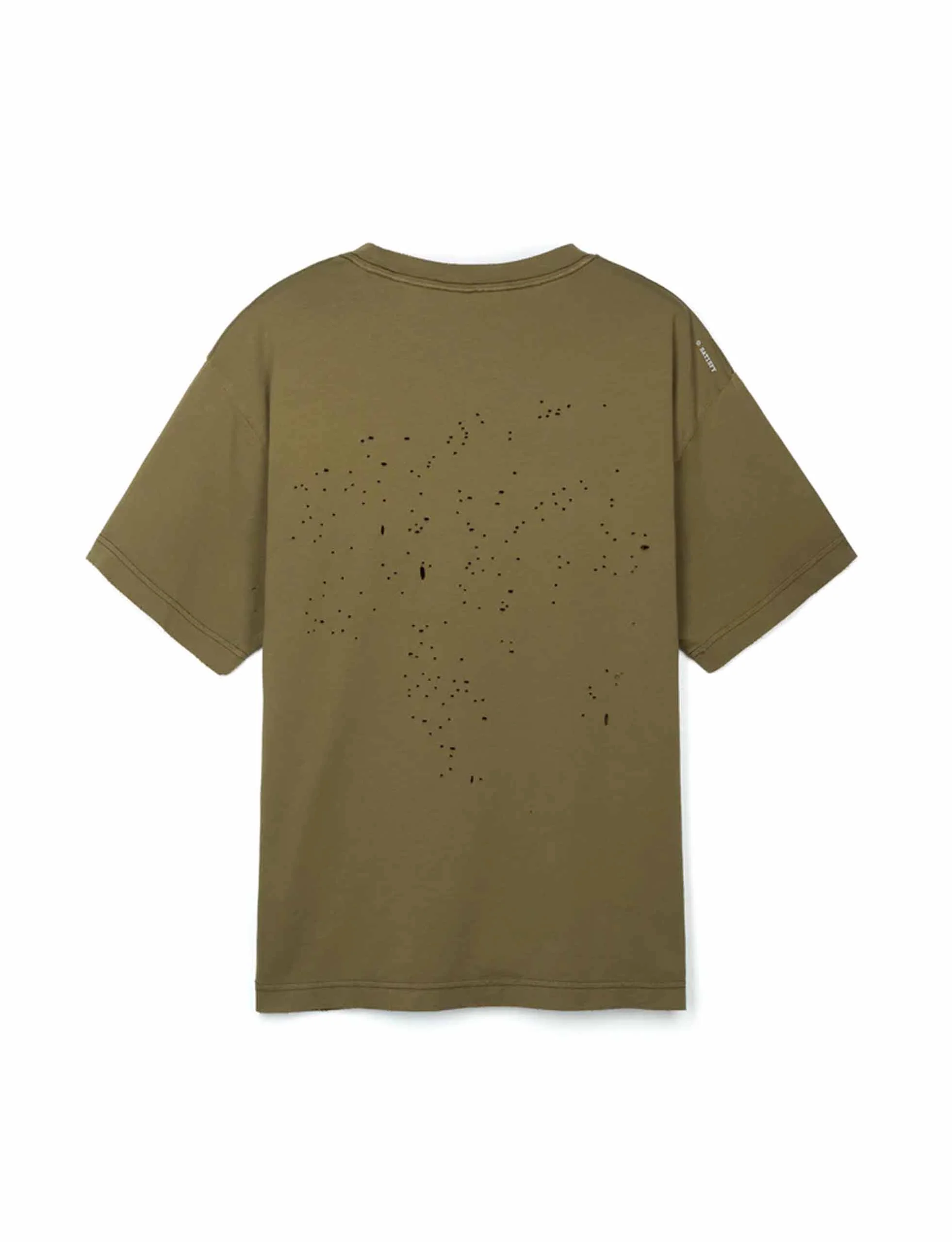 SATISFY MothTech™ T‑Shirt Sun Bleached Military Olive - Image 2
