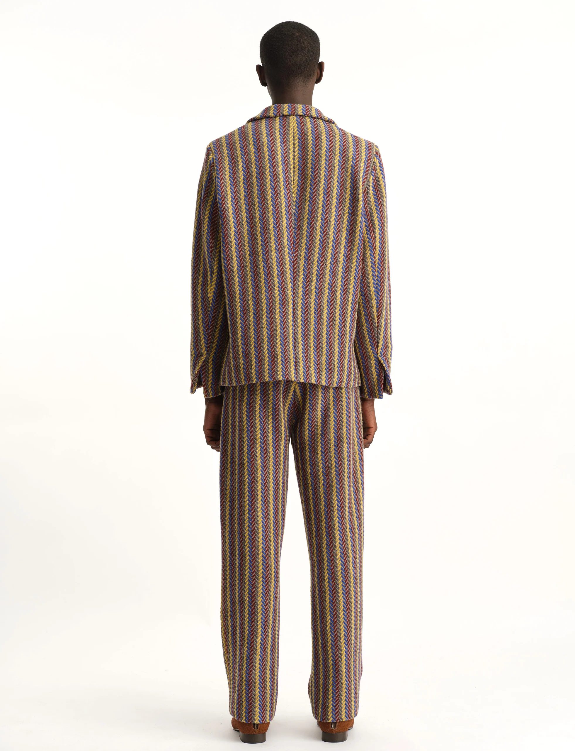 SÉFR CECIL BLAZER CORN STRIPES WOOL - Image 3