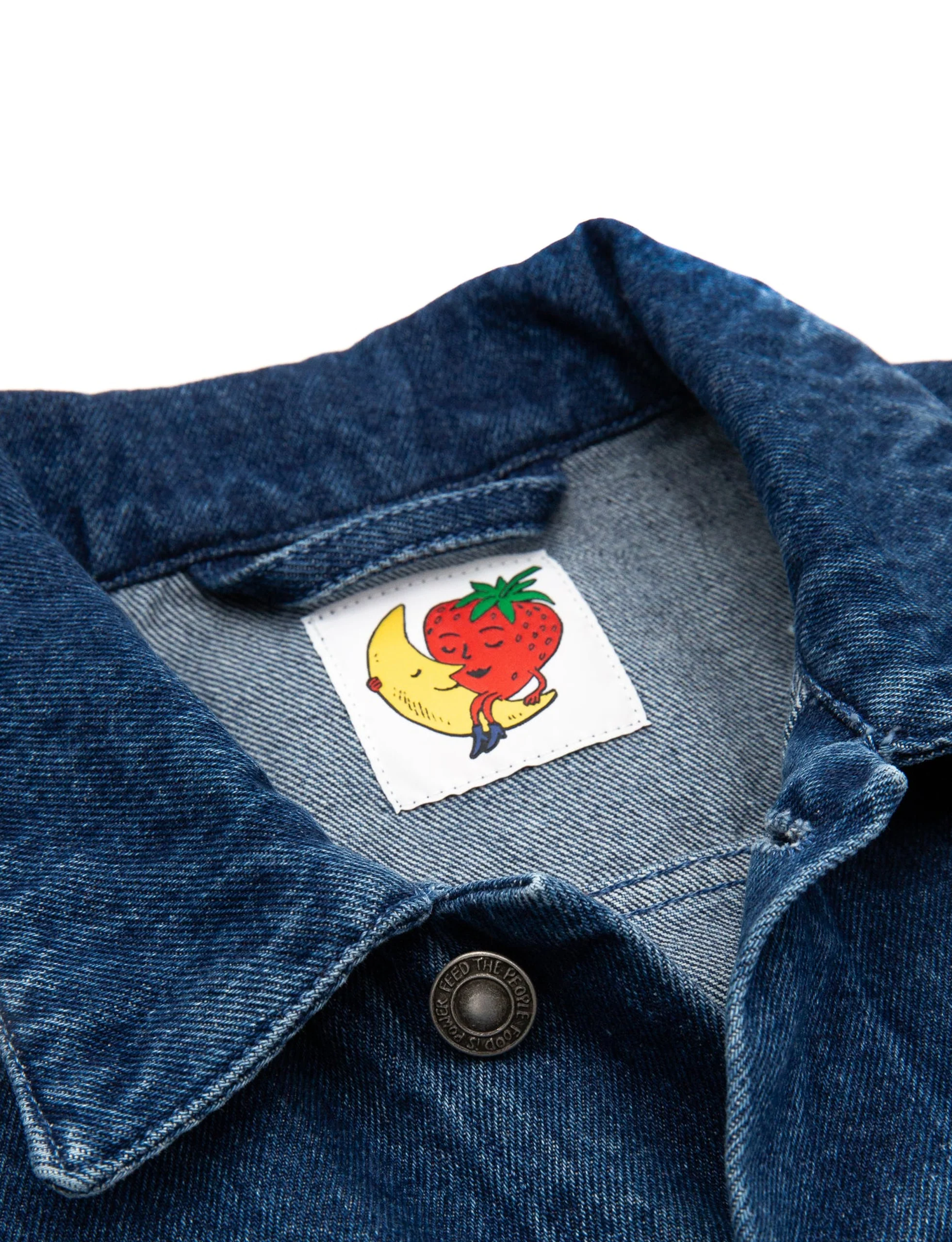 SKY HIGH FARM UNISEX PERENNIAL LOGO DENIM TRUCKER JACKET WOVEN DENIM - Image 5