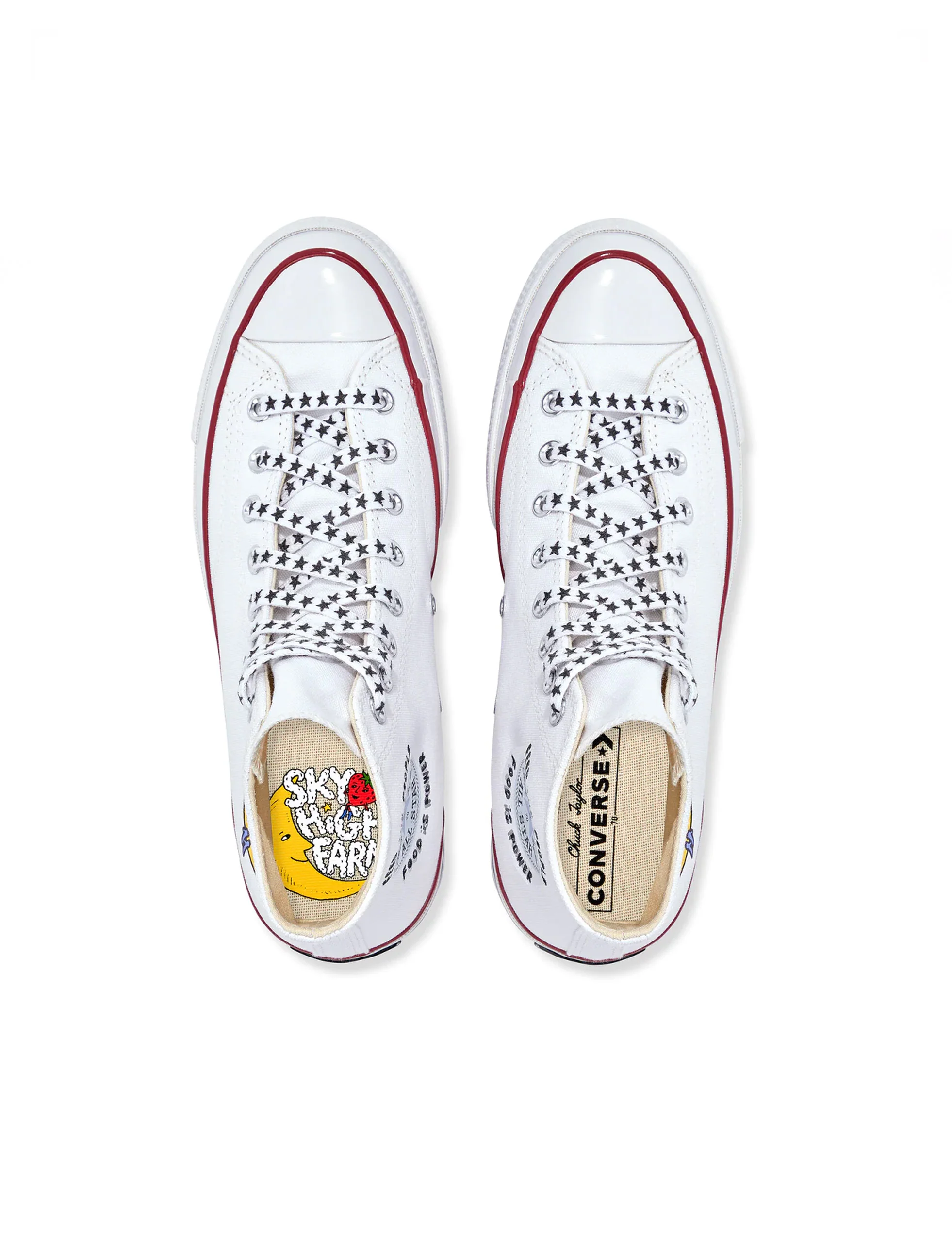 Sky High Farm Workwear x Converse Chuck 70 Hi (White/Multi/Egret) - Image 4