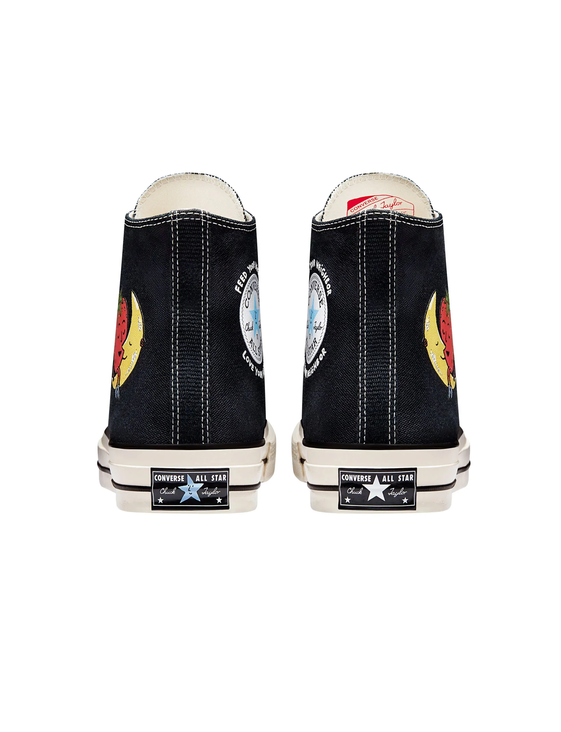 Sky High Farm Workwear x Converse Chuck 70 Hi (Black/Multi/Egret) - Image 4
