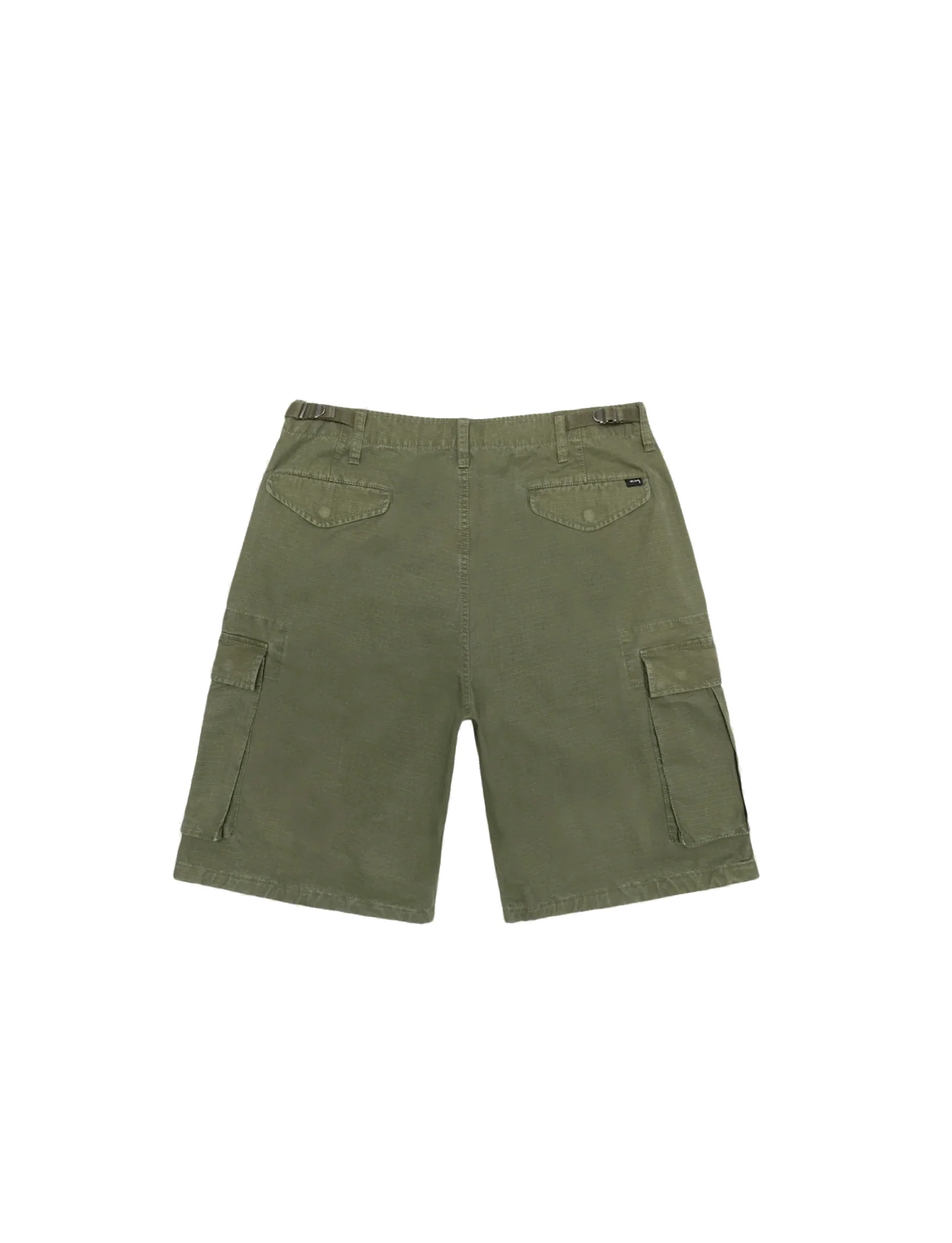 STÜSSY 4 Cargo Short Ripstop OLIVE GREEN - Image 2