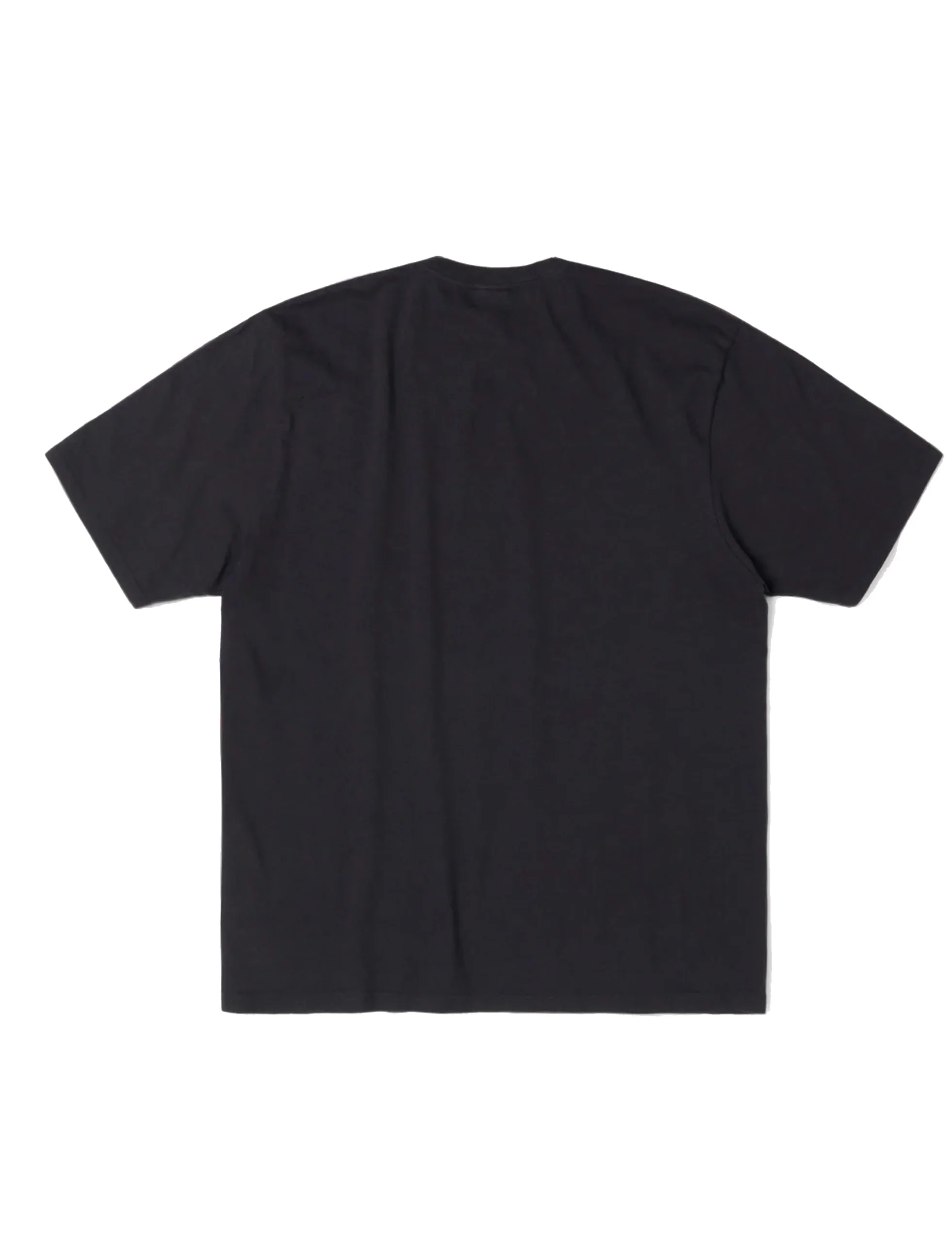 STÜSSY AUTHENTIC GEAR TEE PIGMENT DYED FADED BLACK - Image 2