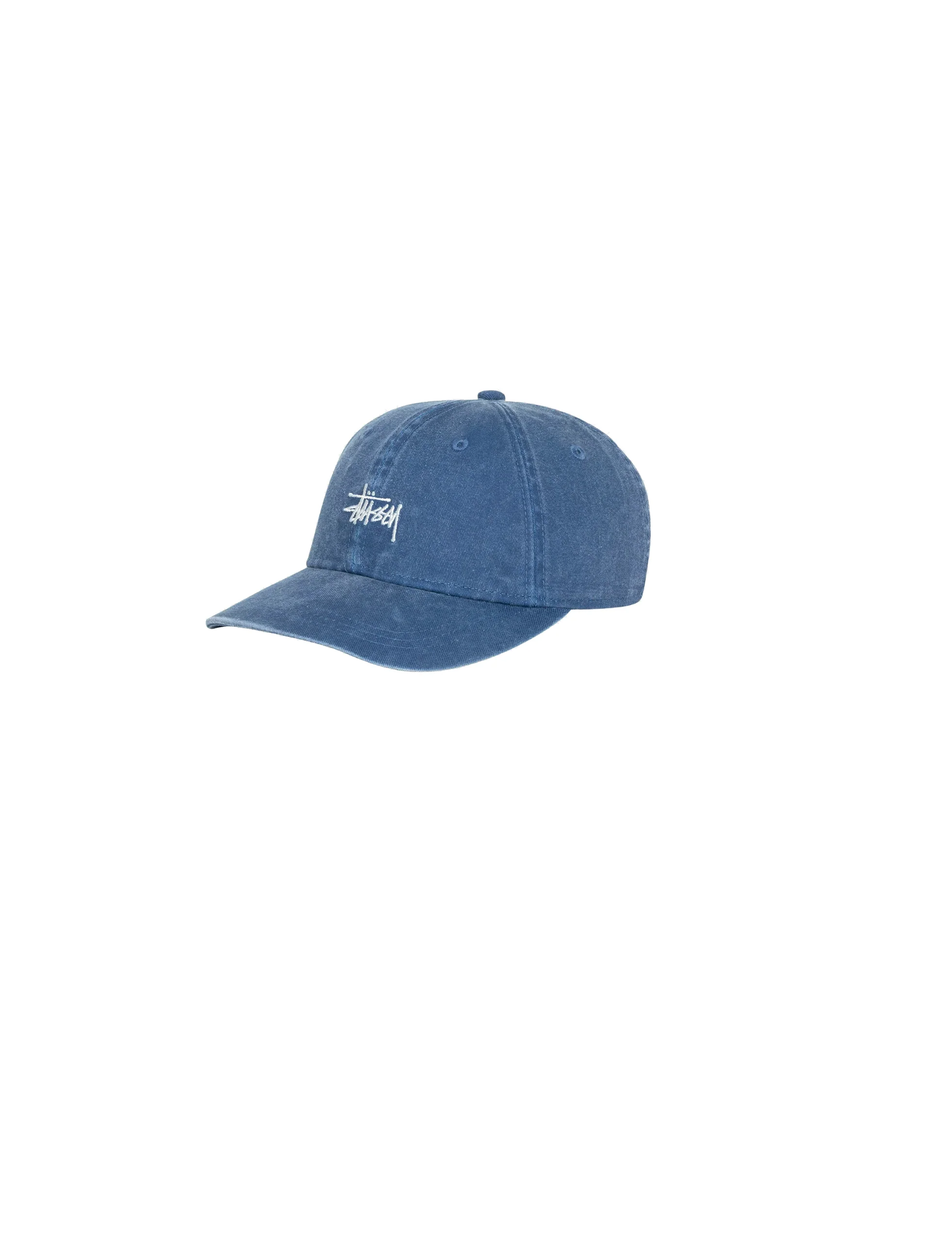 STÜSSY BASIC STÜSSY CAP FADED NAVY - Image 3