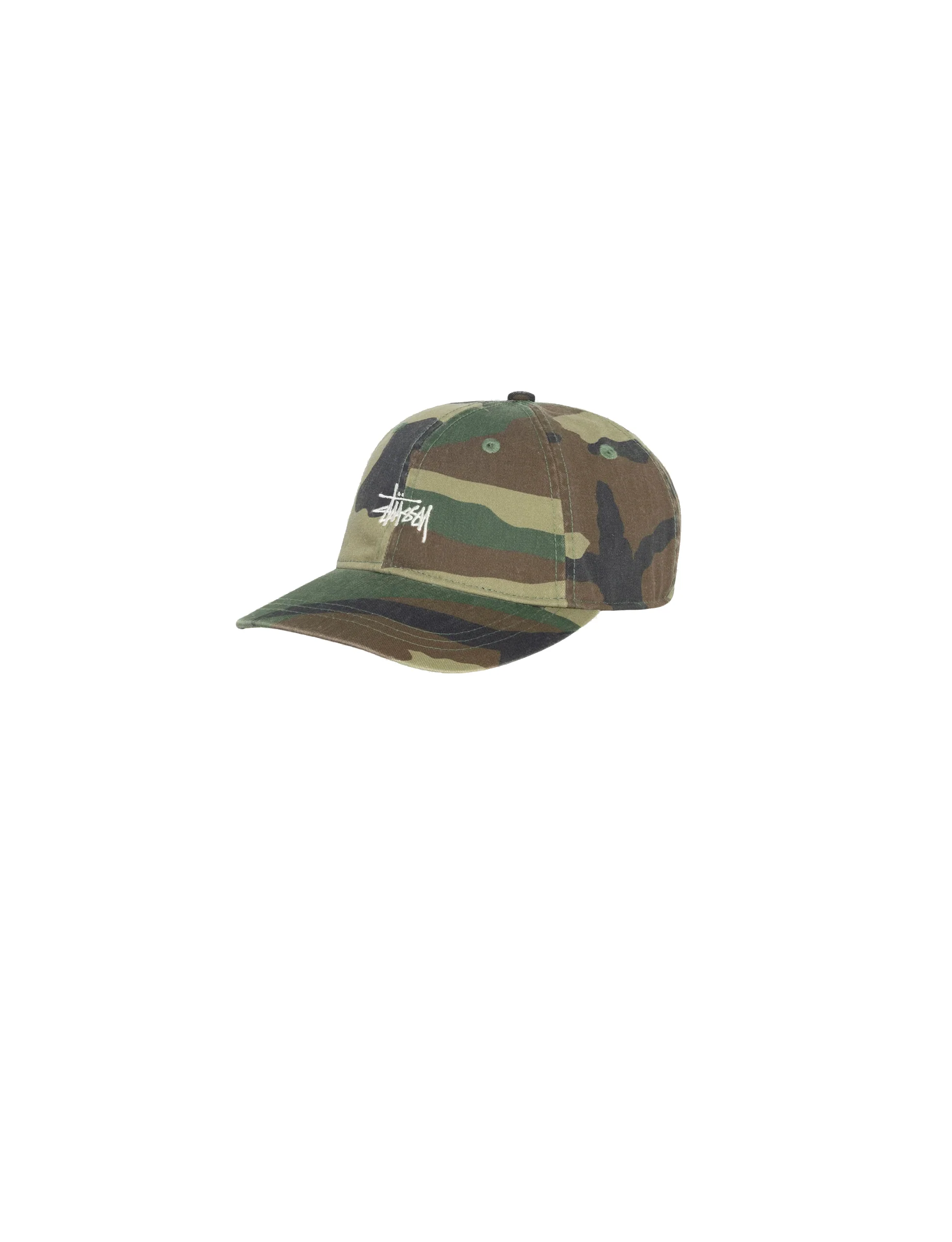 STÜSSY BASIC STÜSSY CAP WOODLAND CAMO - Image 2
