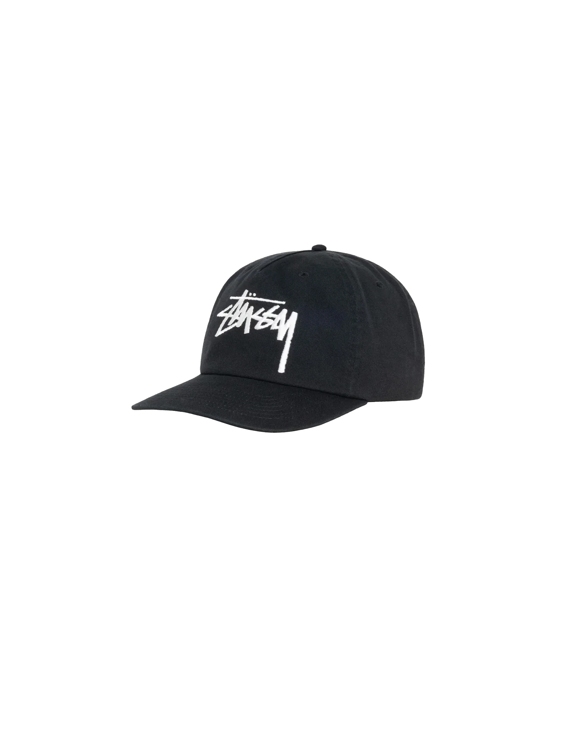 STÜSSY Big Stock Mid Depth Cap shadow black - Image 2