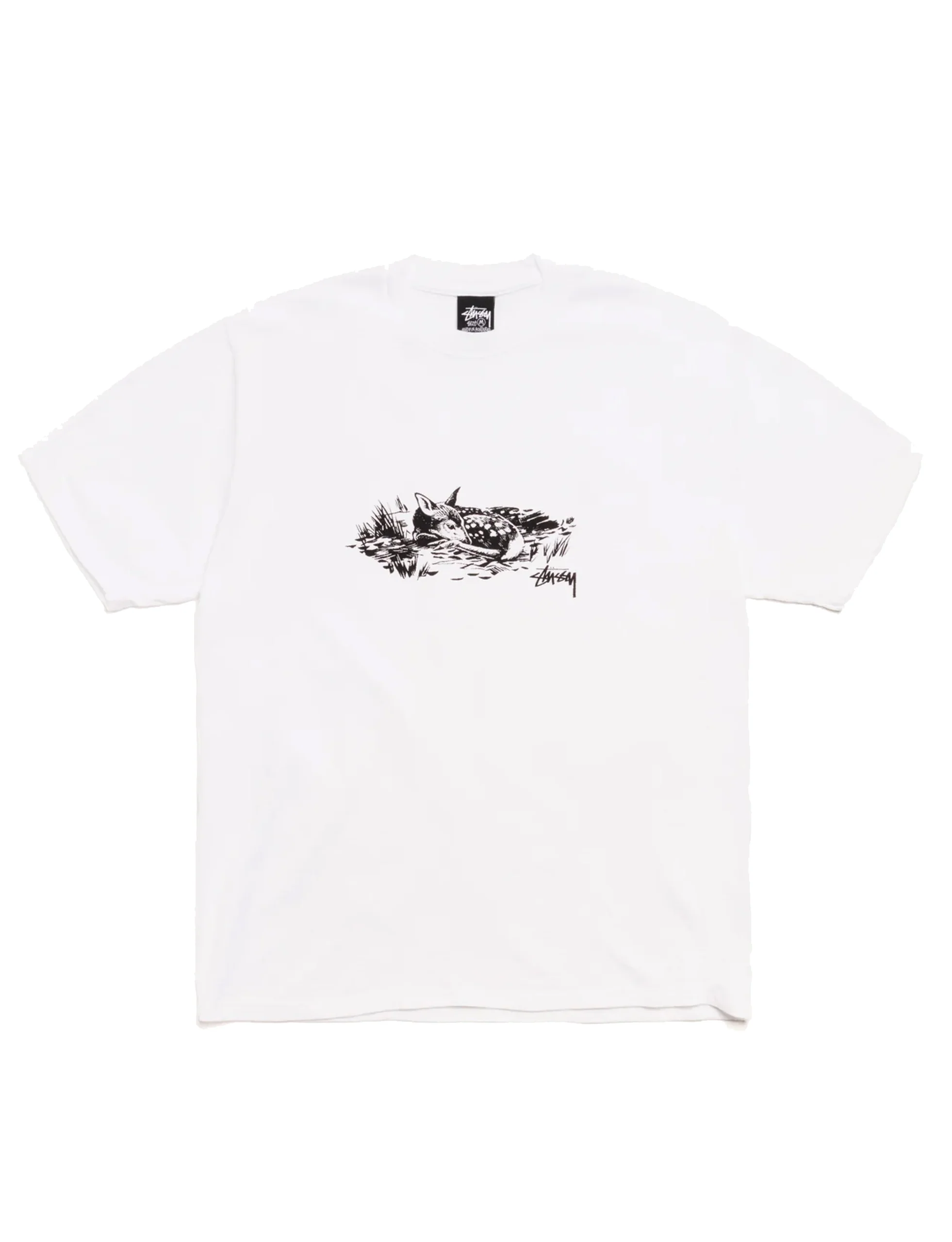 STÜSSY Fawn Tee WHITE