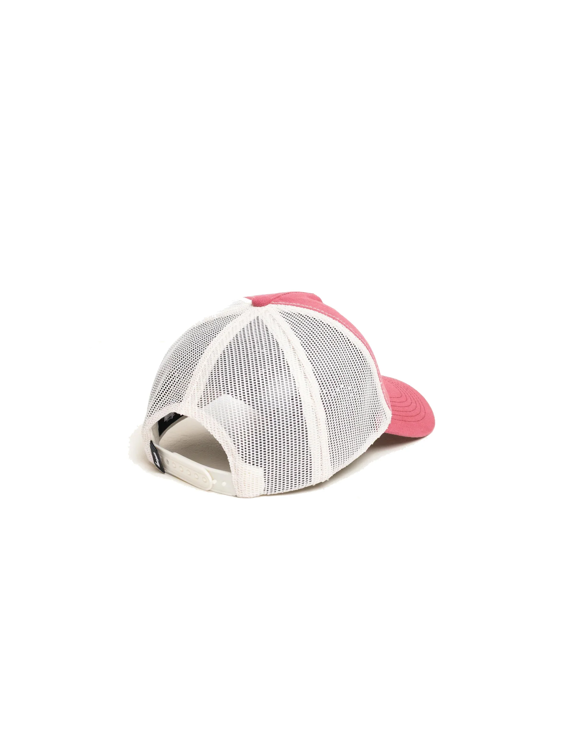 STÜSSY Hc Ghost Logo Trucker RED - Image 2