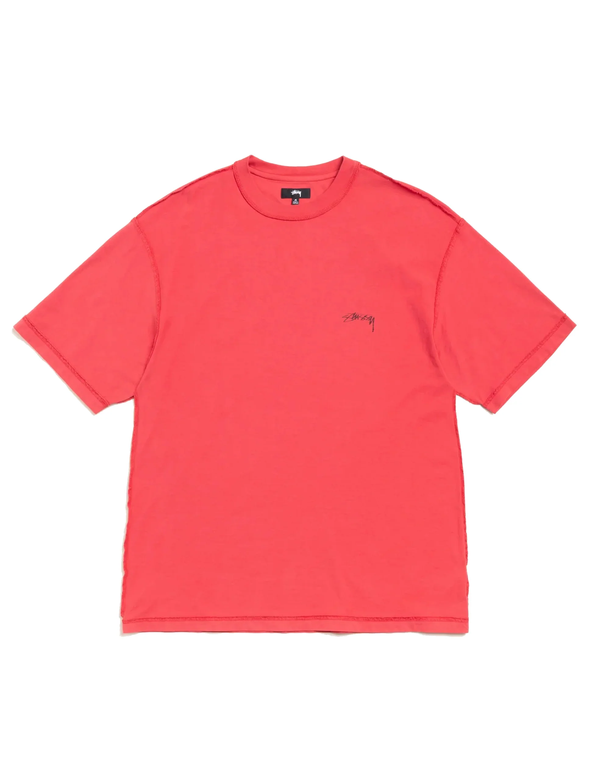 STÜSSY Lazy SS Tee Washed red