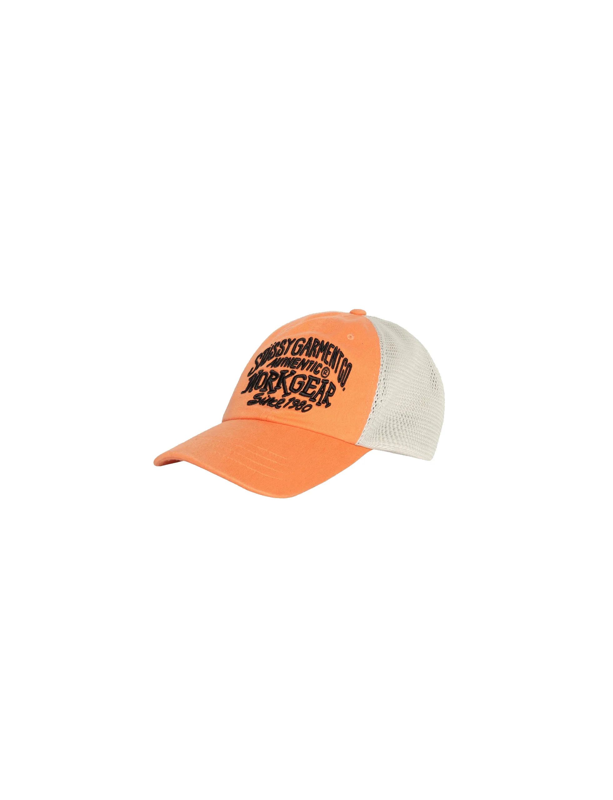 STÜSSY Lp Workgear Strapback Cap Orange - Image 2