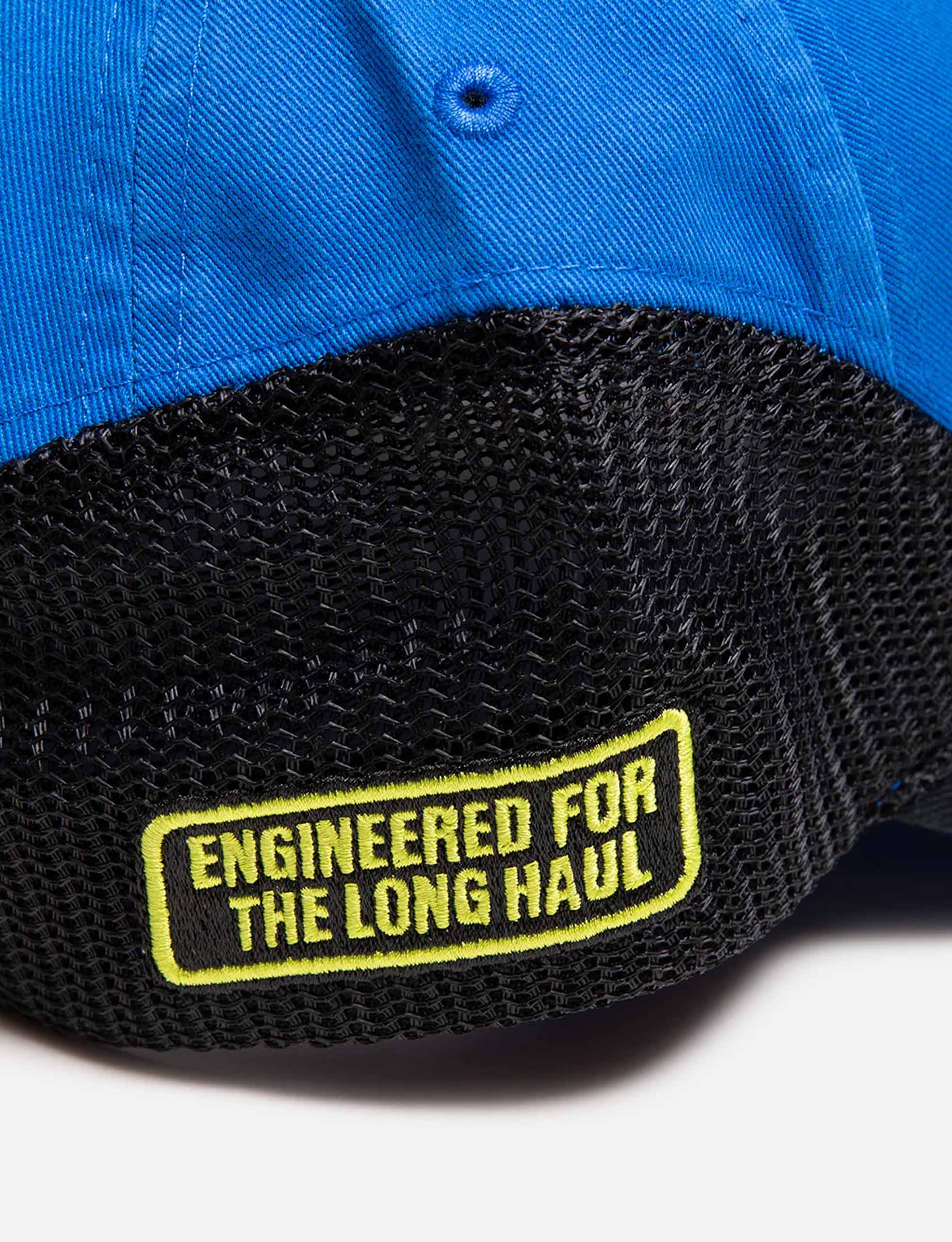STÜSSY Lp Service Mesh Strapback Cap BLUE - Image 3