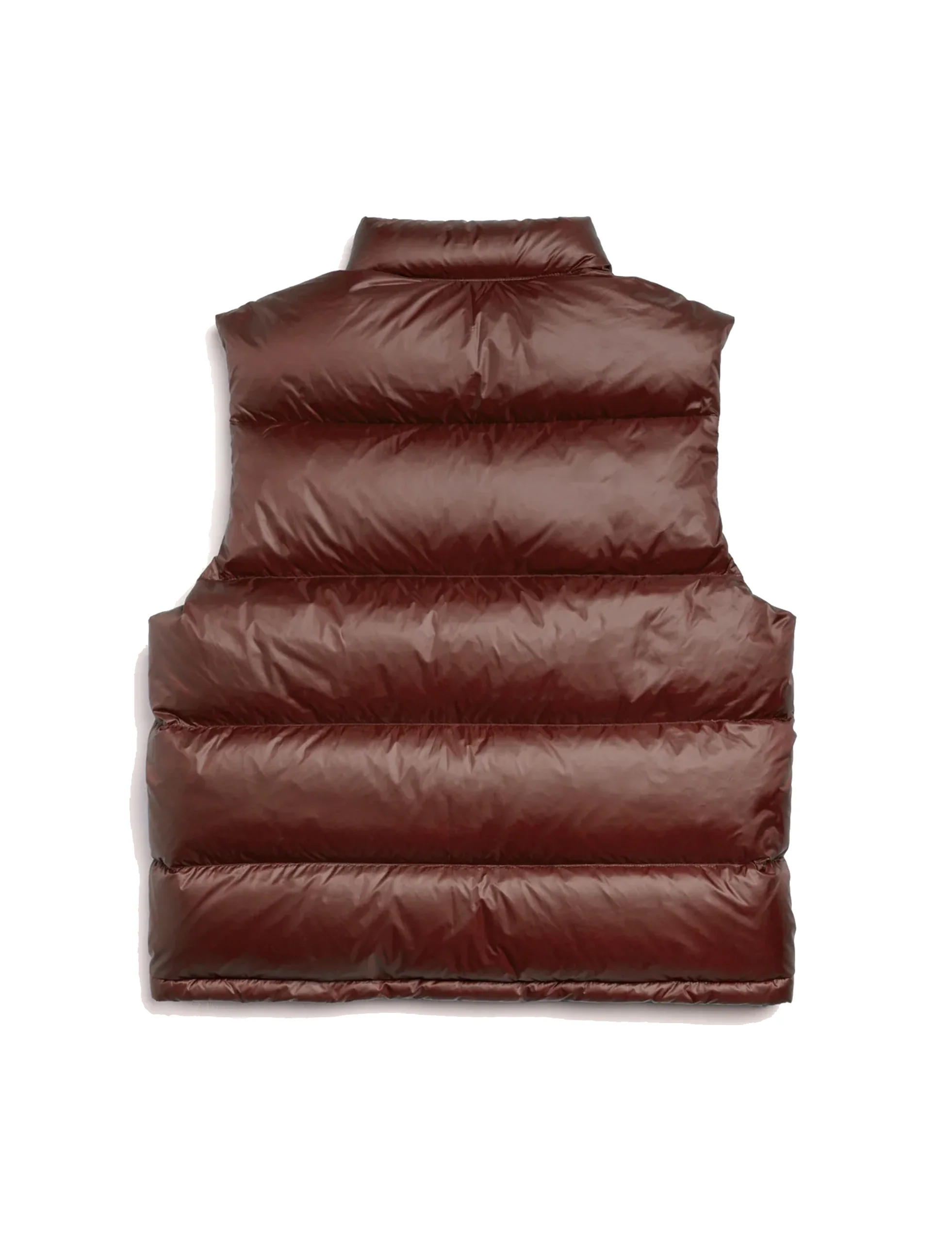 STÜSSY Micro Ripstop Down Vest Brown - Image 2