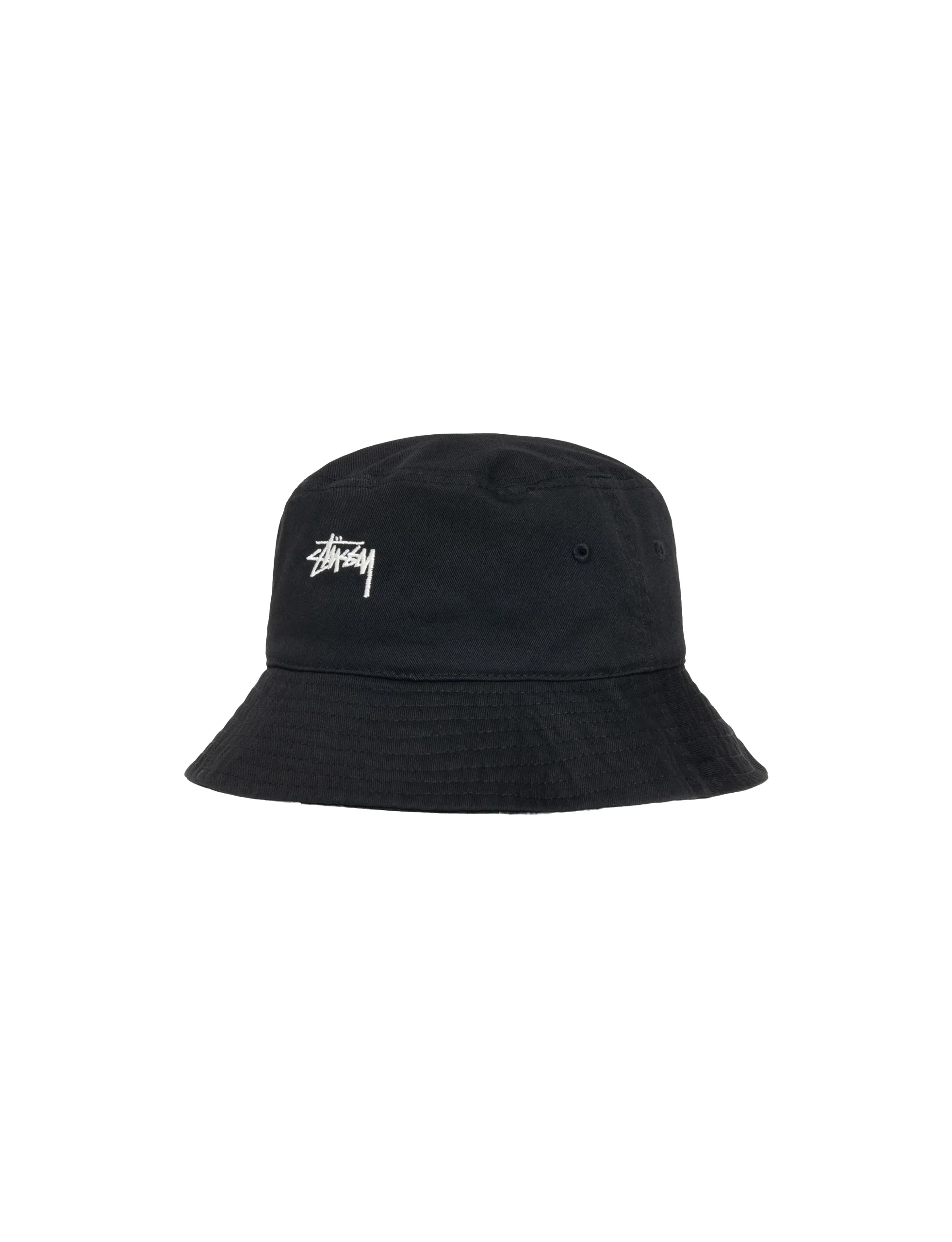 STÜSSY Stock Bucket Hat BLACK - Image 2