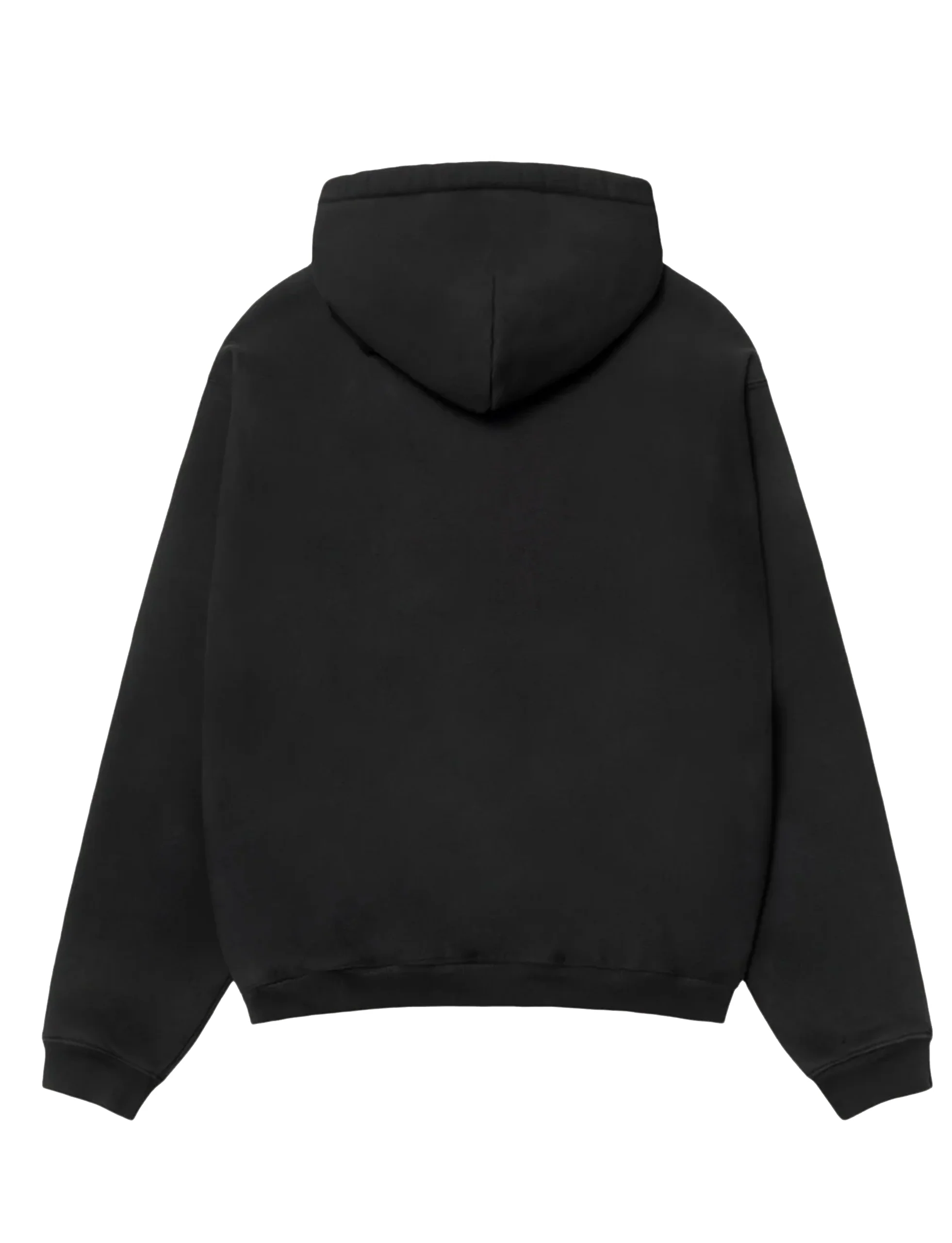 STÜSSY Stu Applique Hood BLACK - Image 2